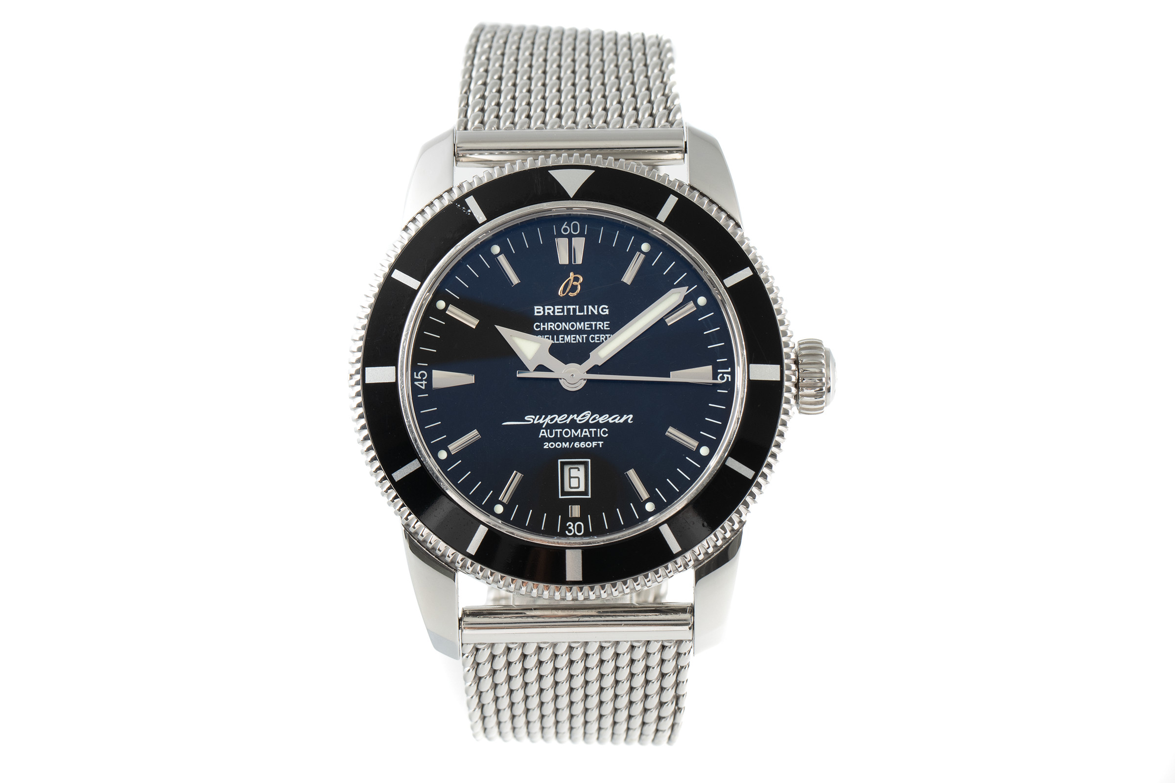 Breitling Superocean steel automatic Kal. B17 Ref. A17320-108