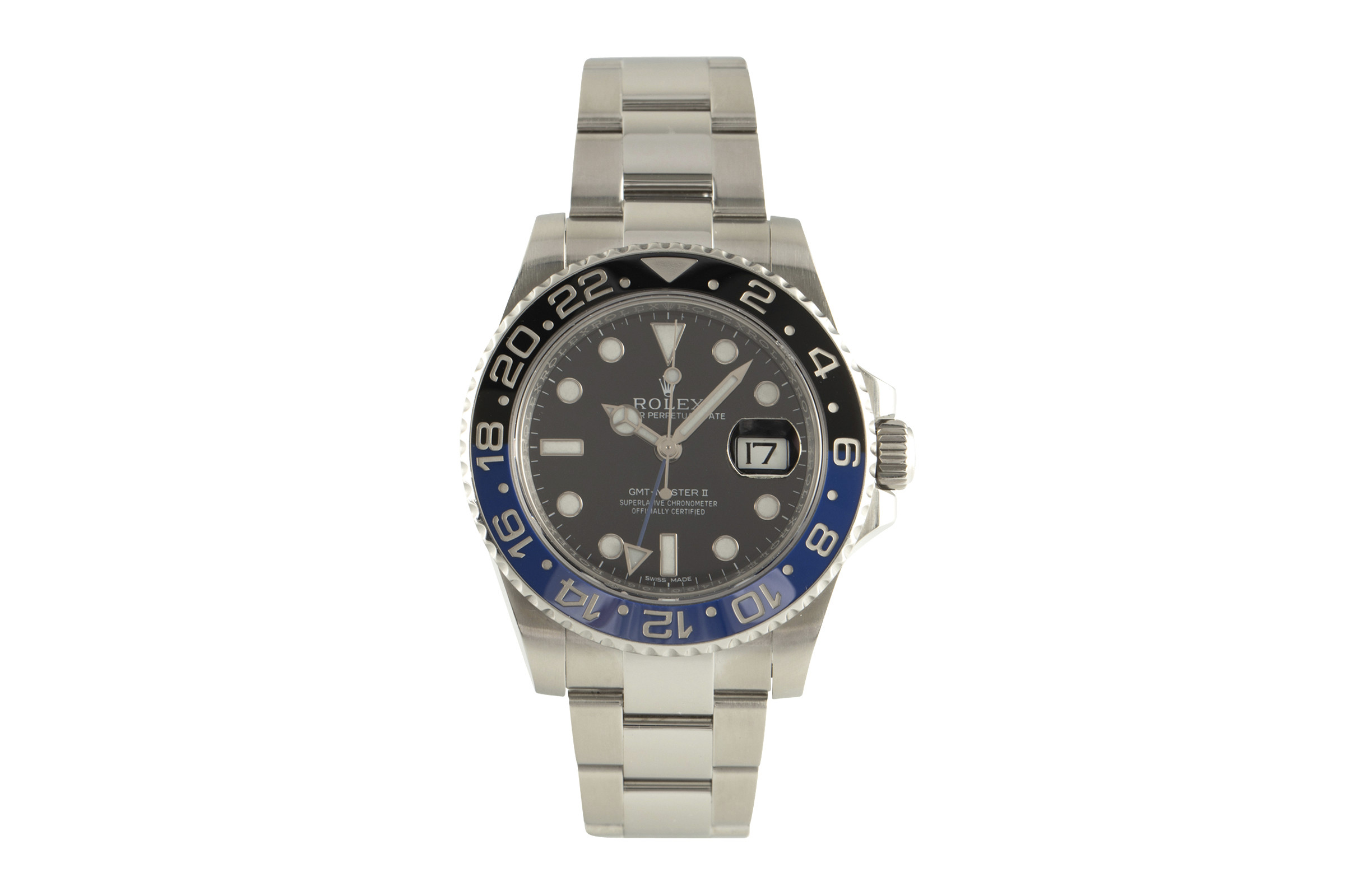 Rolex GMT Master II steel automatic Kal. 3186 Ref. 116710
