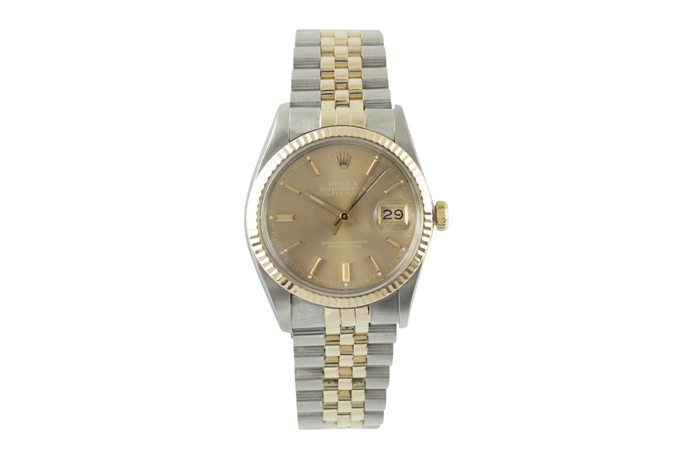 Rolex Datejust steel / gold automatic Kal. 3035 Ref. 16013