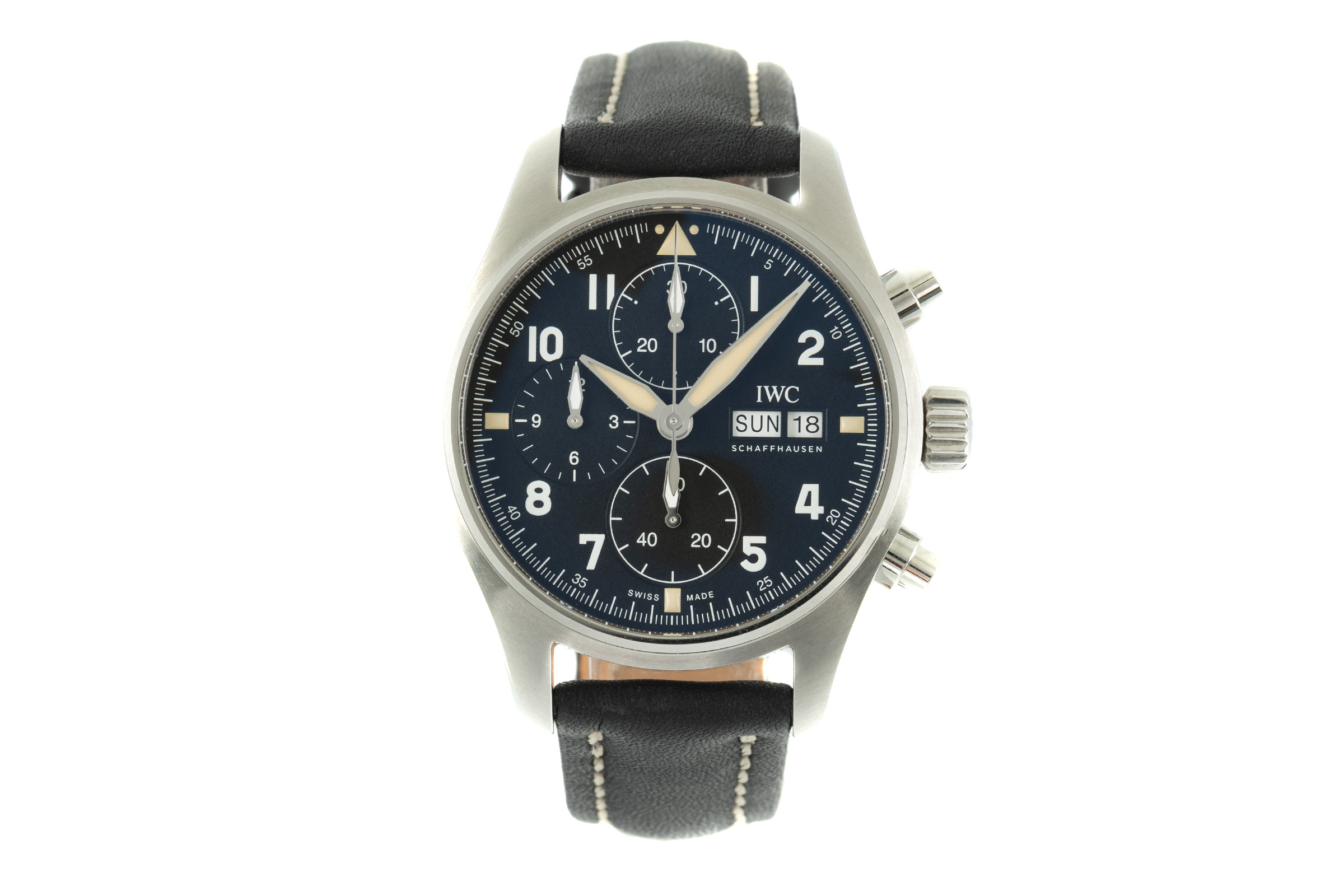IWC Pilot chronograph steel automatic Ref. IW387901