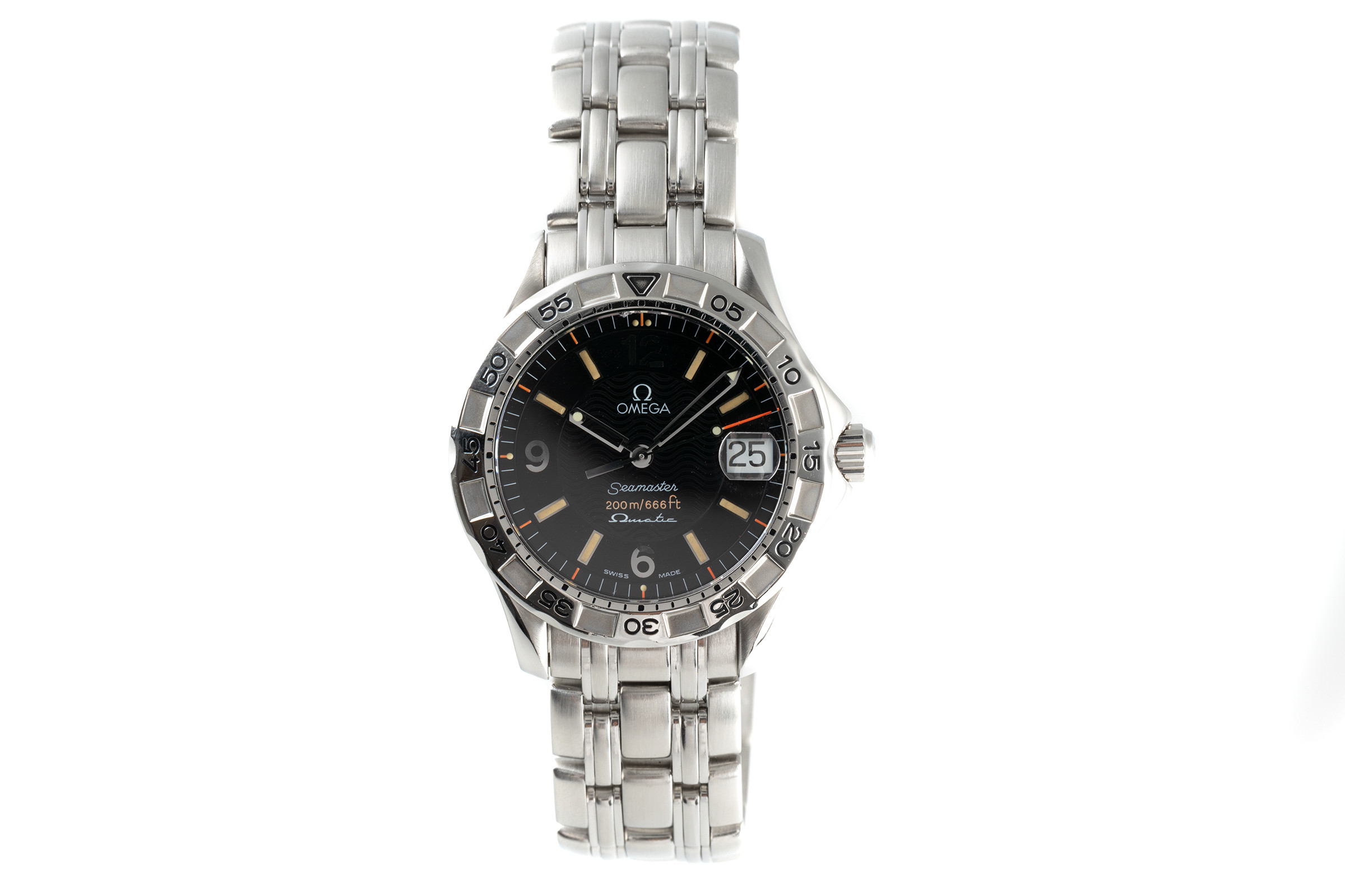 Omega Seamaster steel quartz Kal. 1400 Ref. 2514.50.00