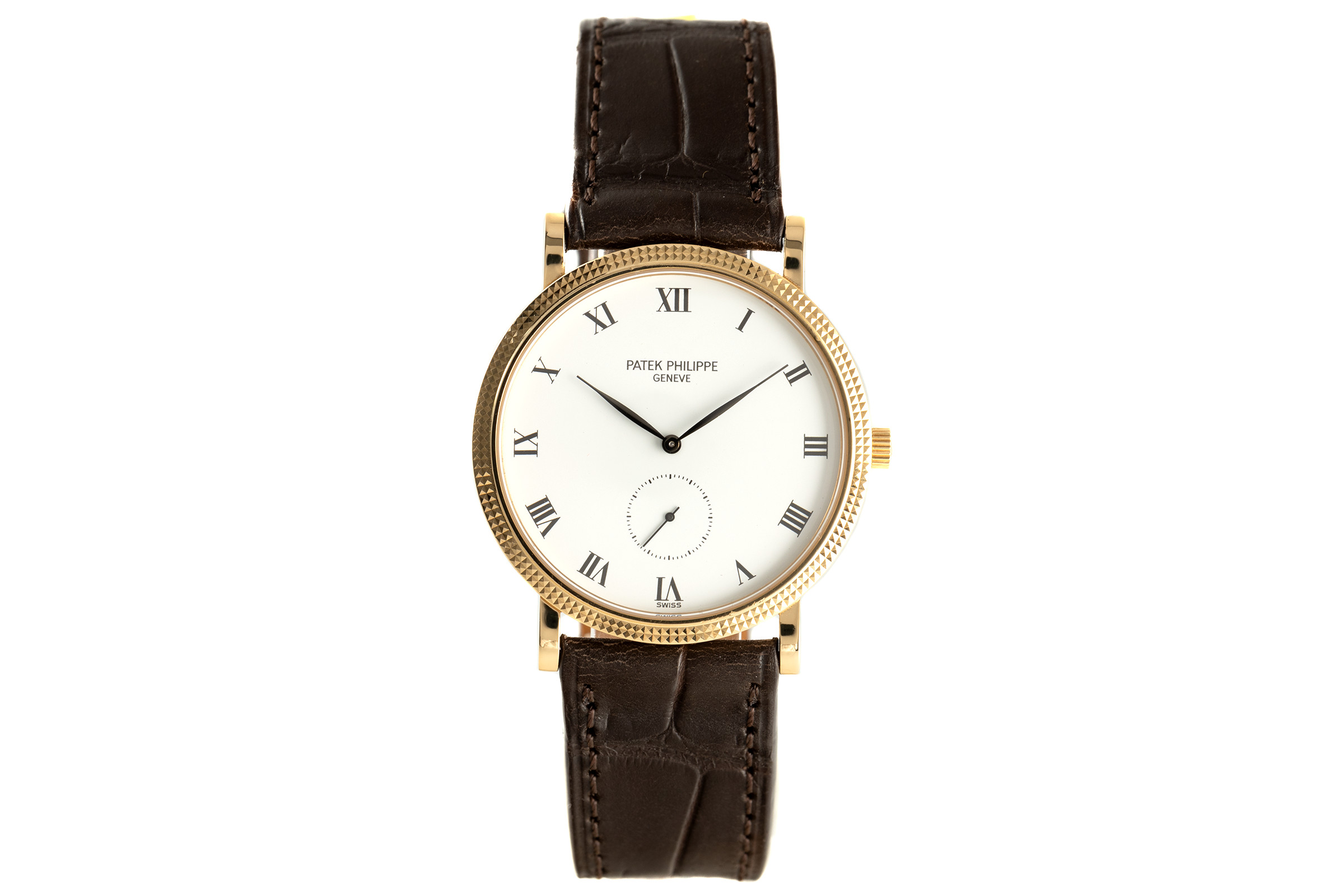 Patek Philippe Calatrava 18 ct gold manual winding Kal. 215 Ref. 3919