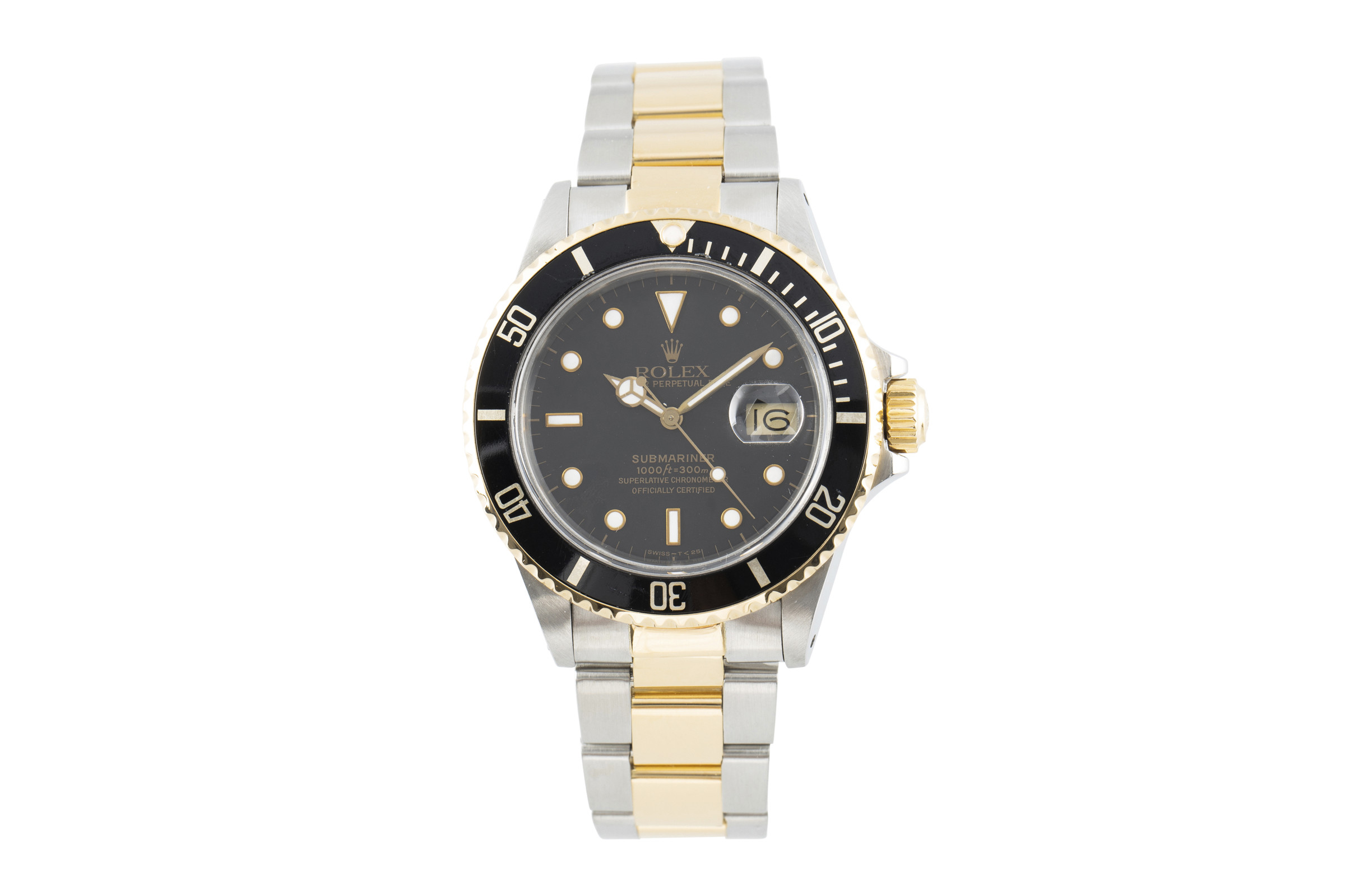 Rolex Submariner steel / gold automatic Kal. 3035 Ref. 16803