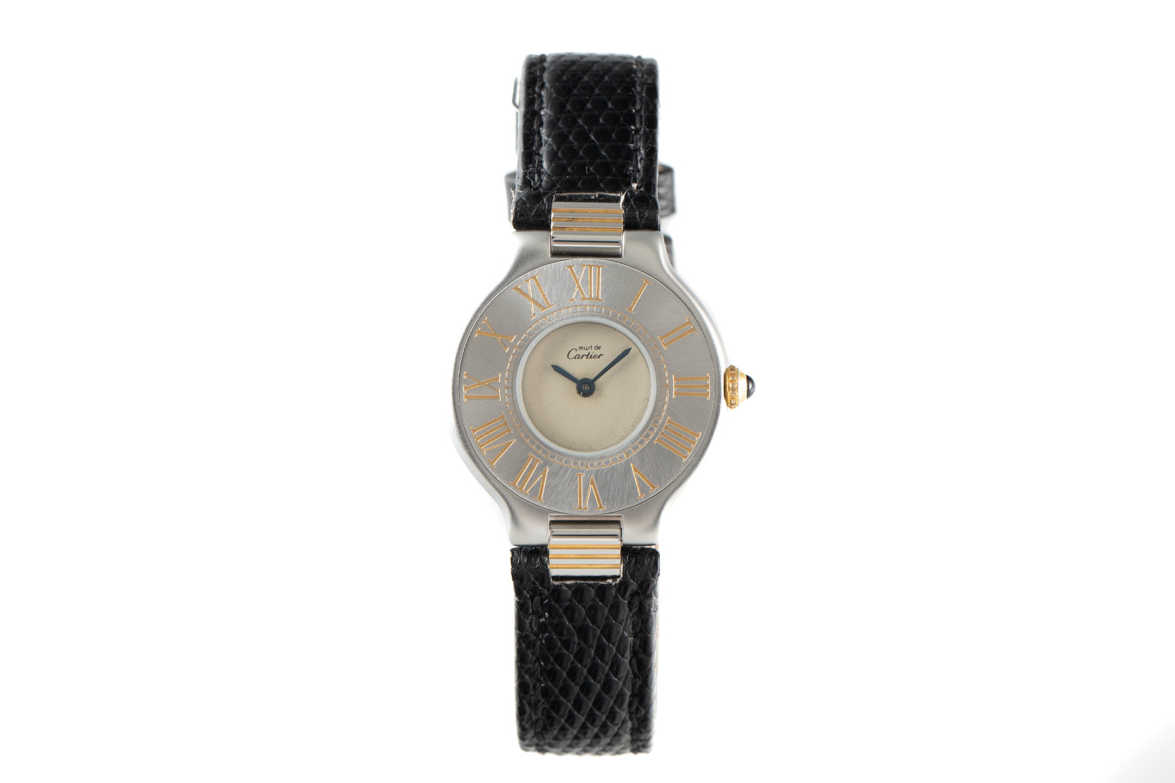 Cartier Ligne 21 steel / gold quartz Kal. 81