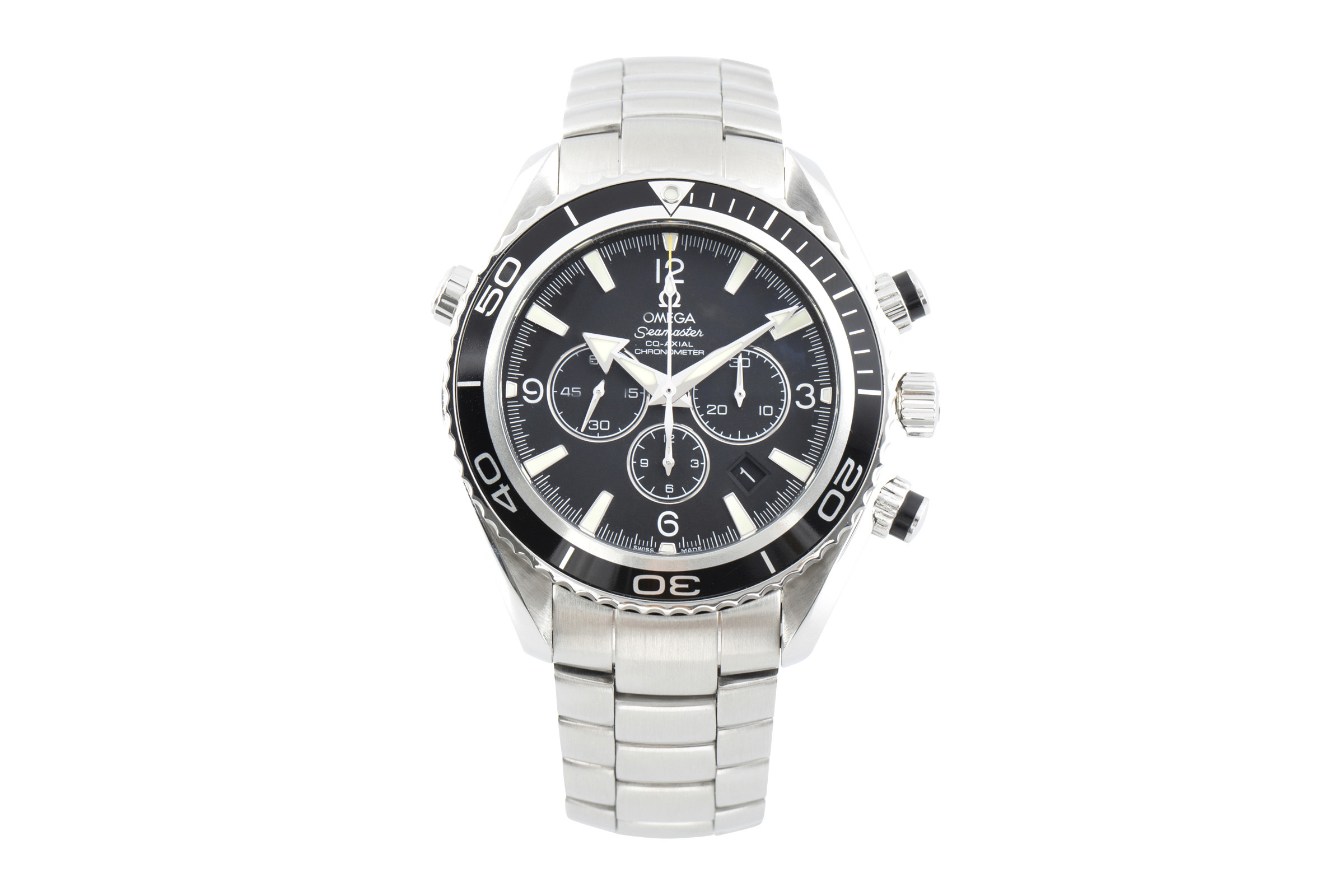 Omega Seamaster chronograph steel automatic Kal. 3313 Ref. 2210.51.00, 178.1652