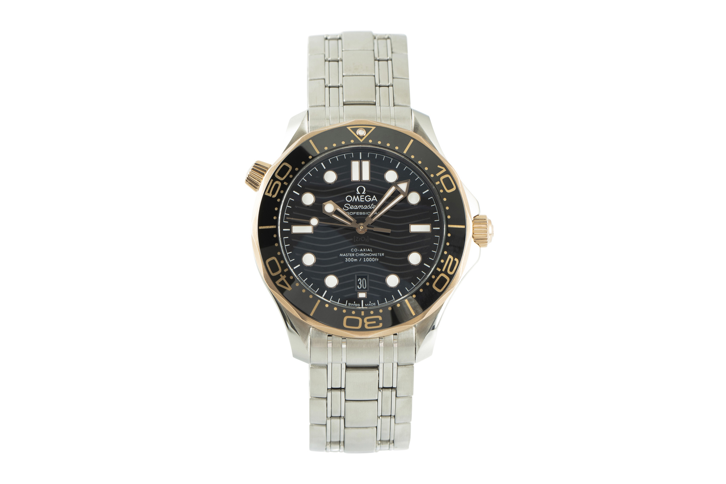 Omega Seamaster steel / gold automatic Kal. 8800 Ref. 210.22.42.20.01.002