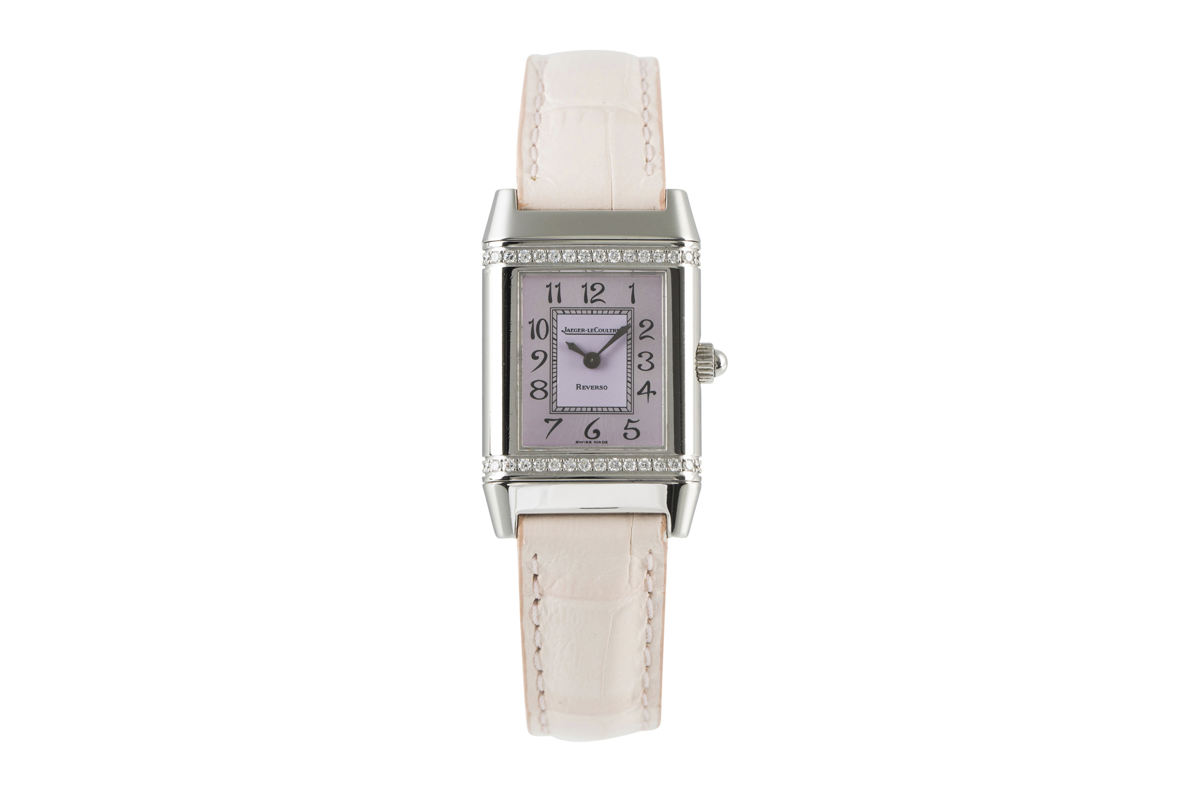 Jaeger-LeCoultre Reverso steel quartz Kal. 608 Ref. 265.8.08