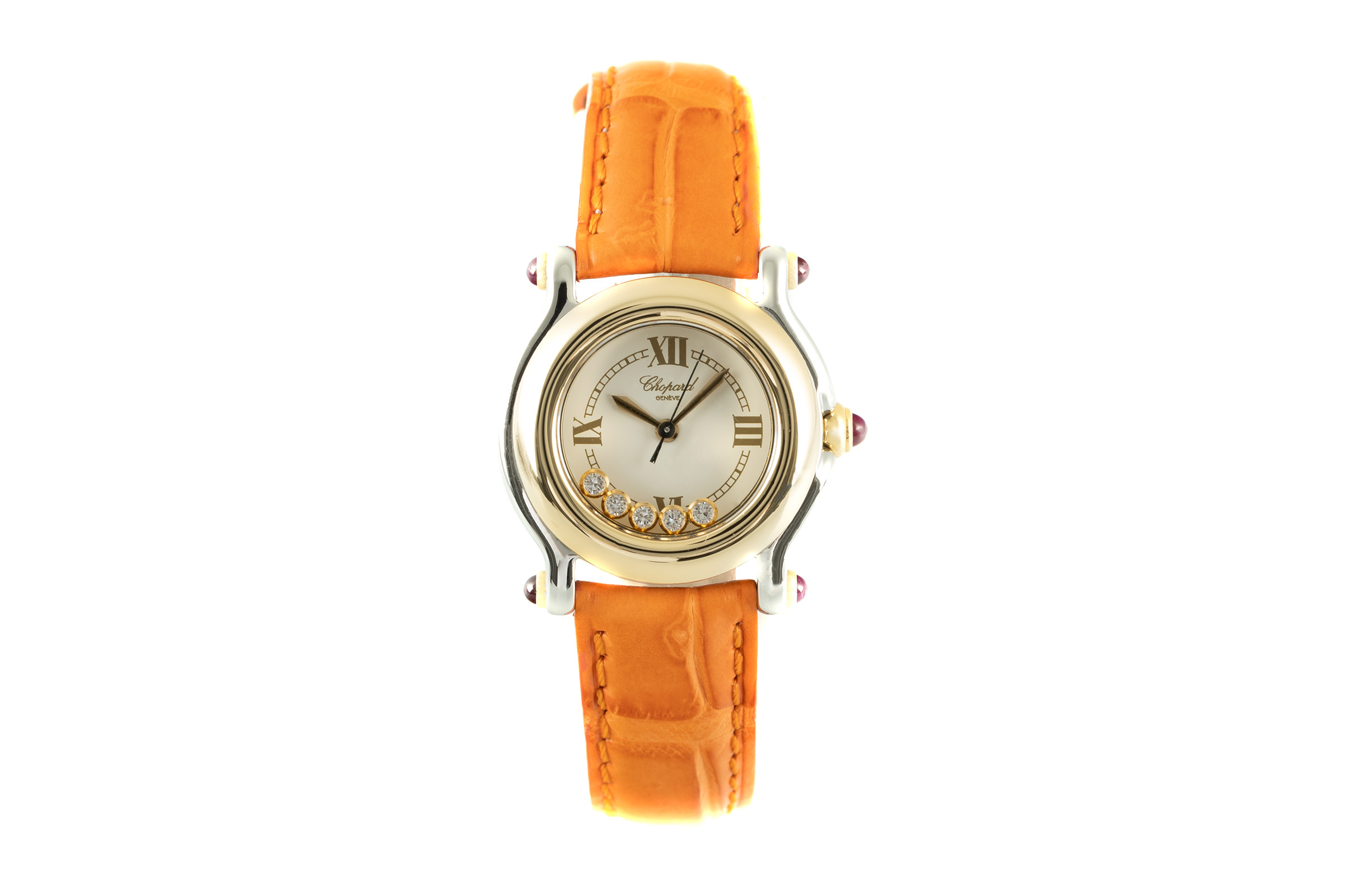 Chopard Happy Sport steel / gold quartz Ref. 27/8246-2