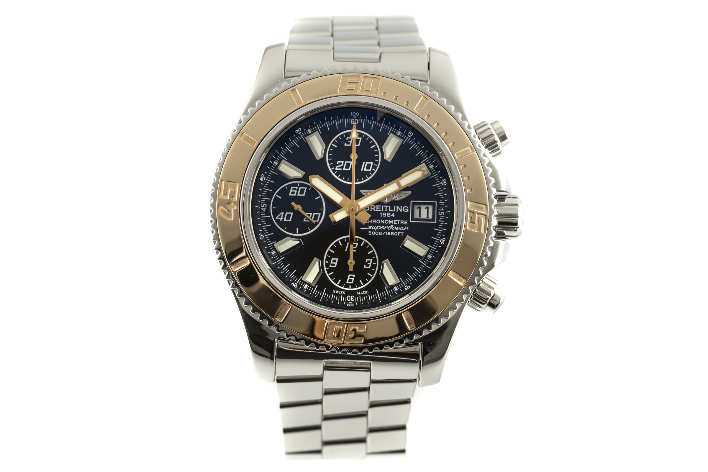 Breitling Superocean Chronograph II chronograph steel / gold automatic Kal. B13 Ref. C13341