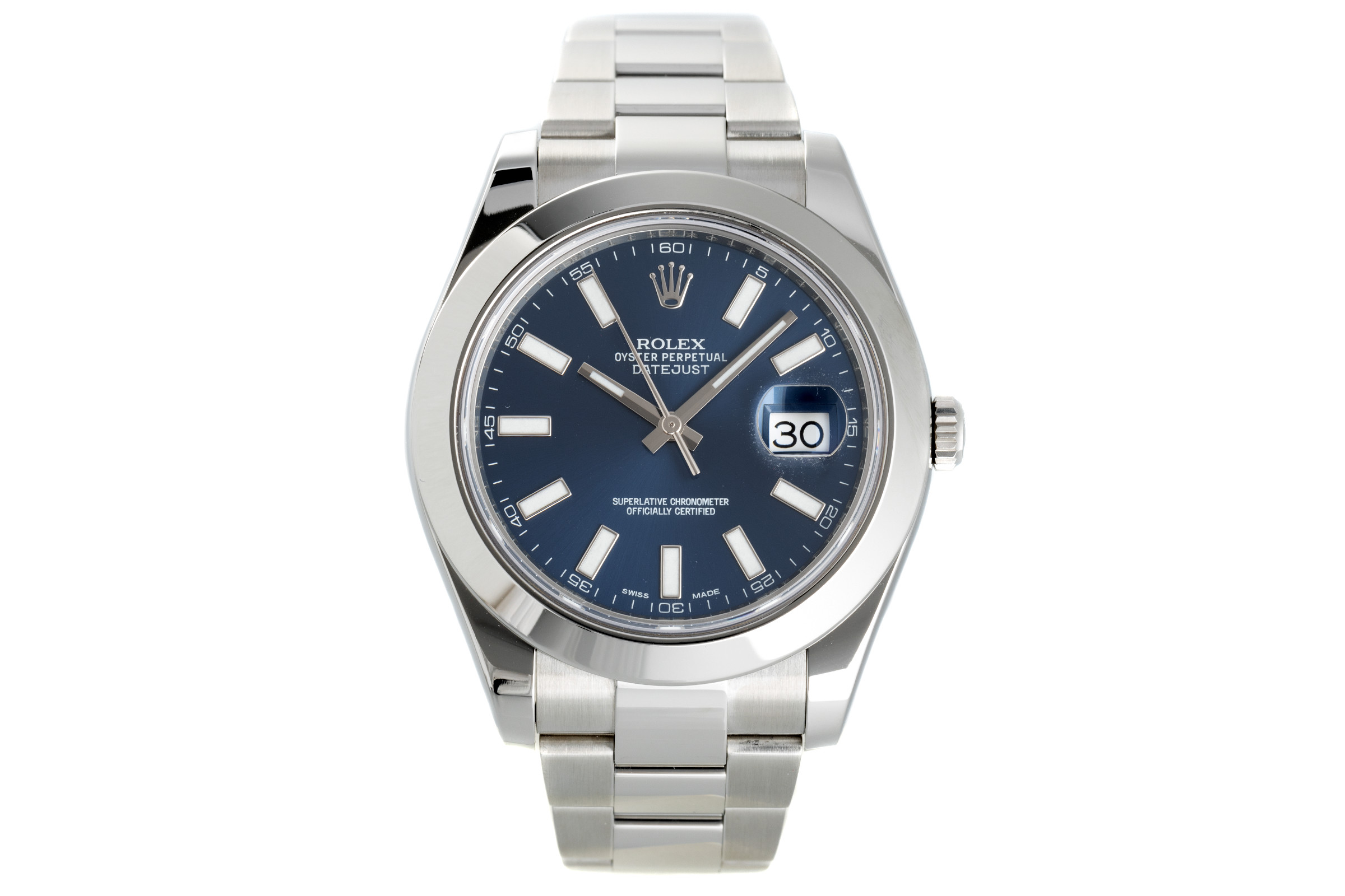 Rolex Datejust steel automatic Kal. 3135 Ref. 116300