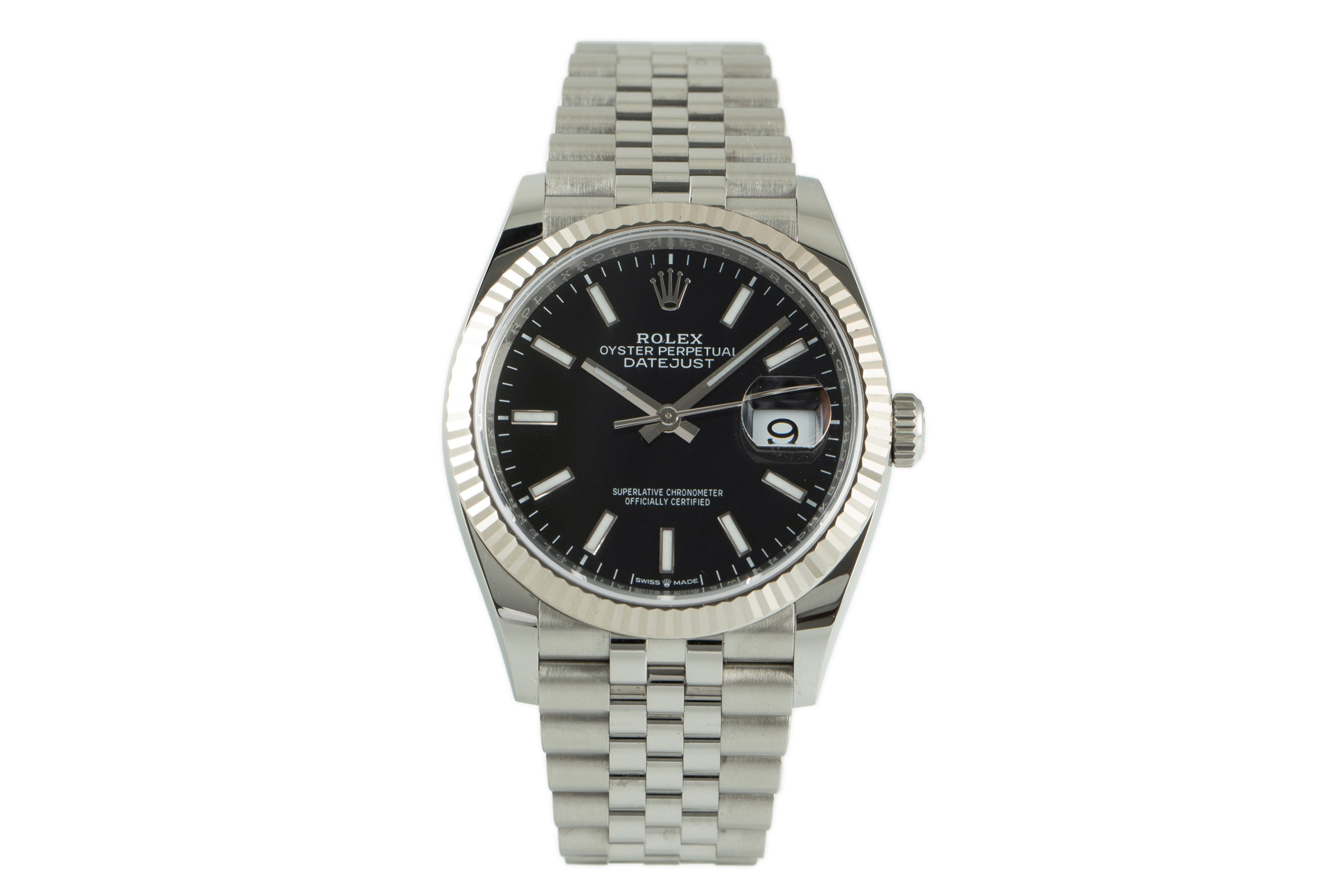 Rolex Datejust steel / white gold automatic Kal. 3235 Ref. 126234