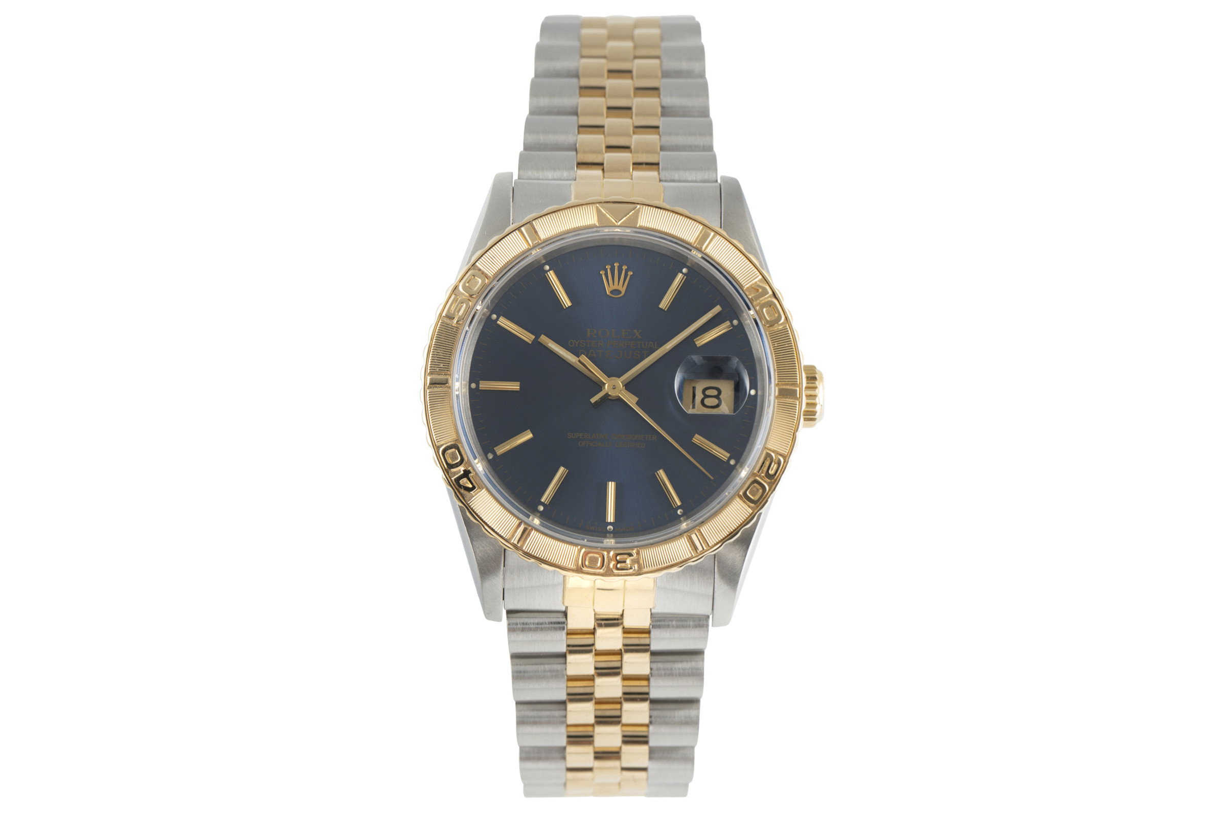 Rolex Datejust Turn-O-Graph steel / gold automatic Kal. 3135 Ref. 16263
