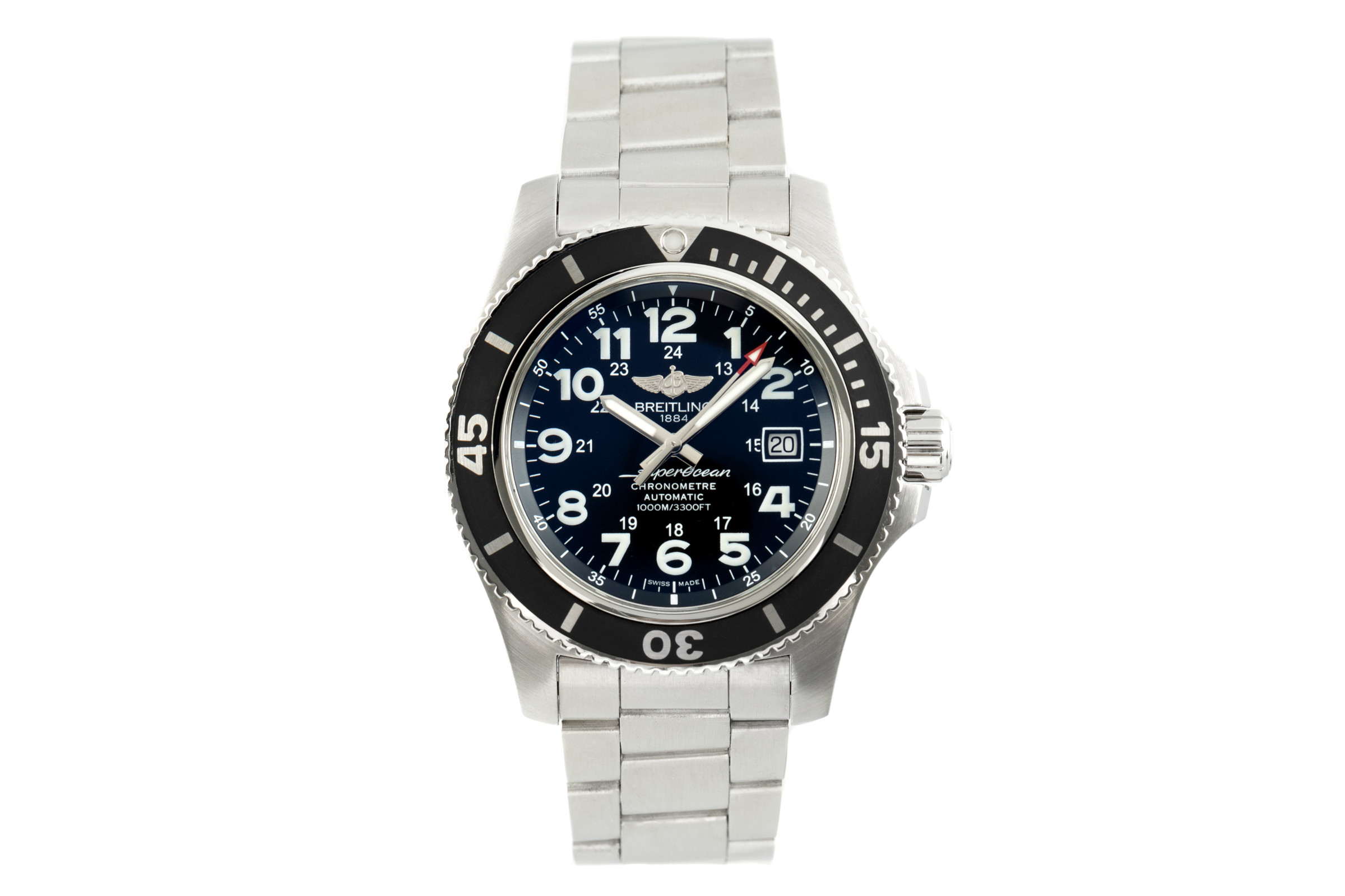 Breitling Superocean steel automatic Kal. B17 Ref. A17392