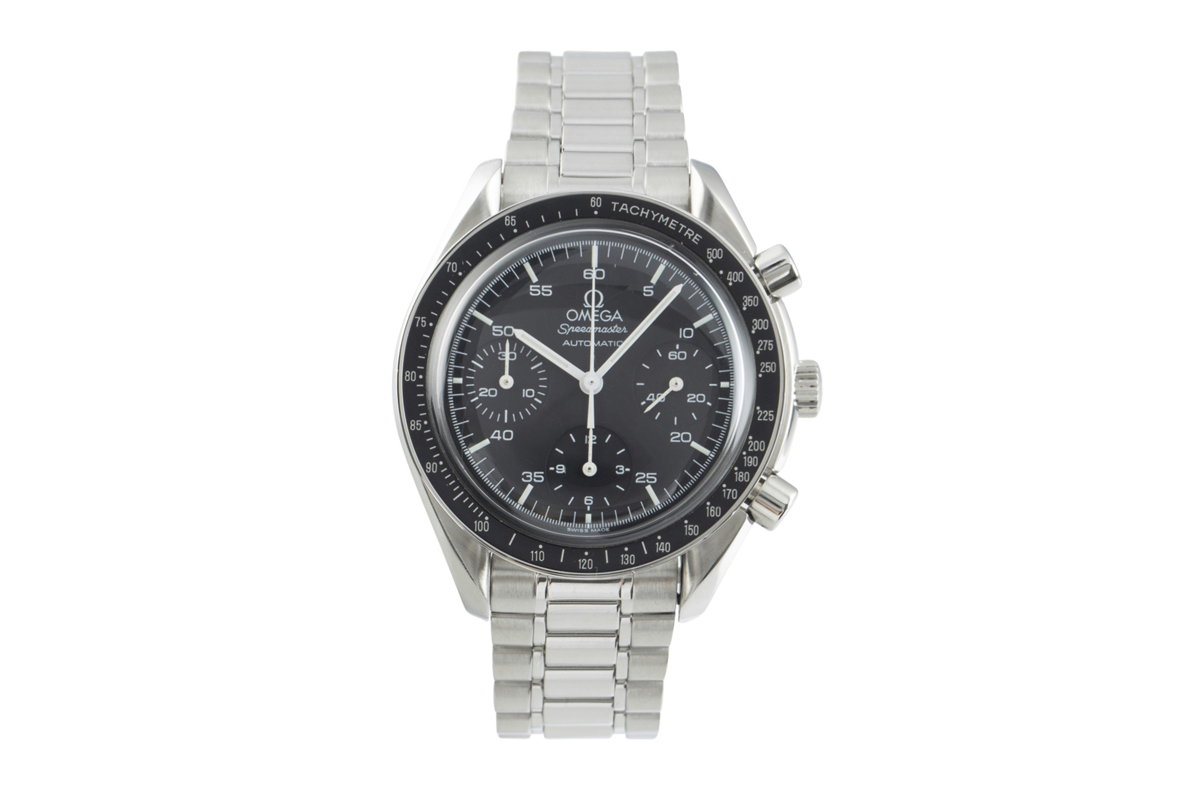 Omega Speedmaster chronograph steel automatic Kal. 1143 Ref. 3510.50.00