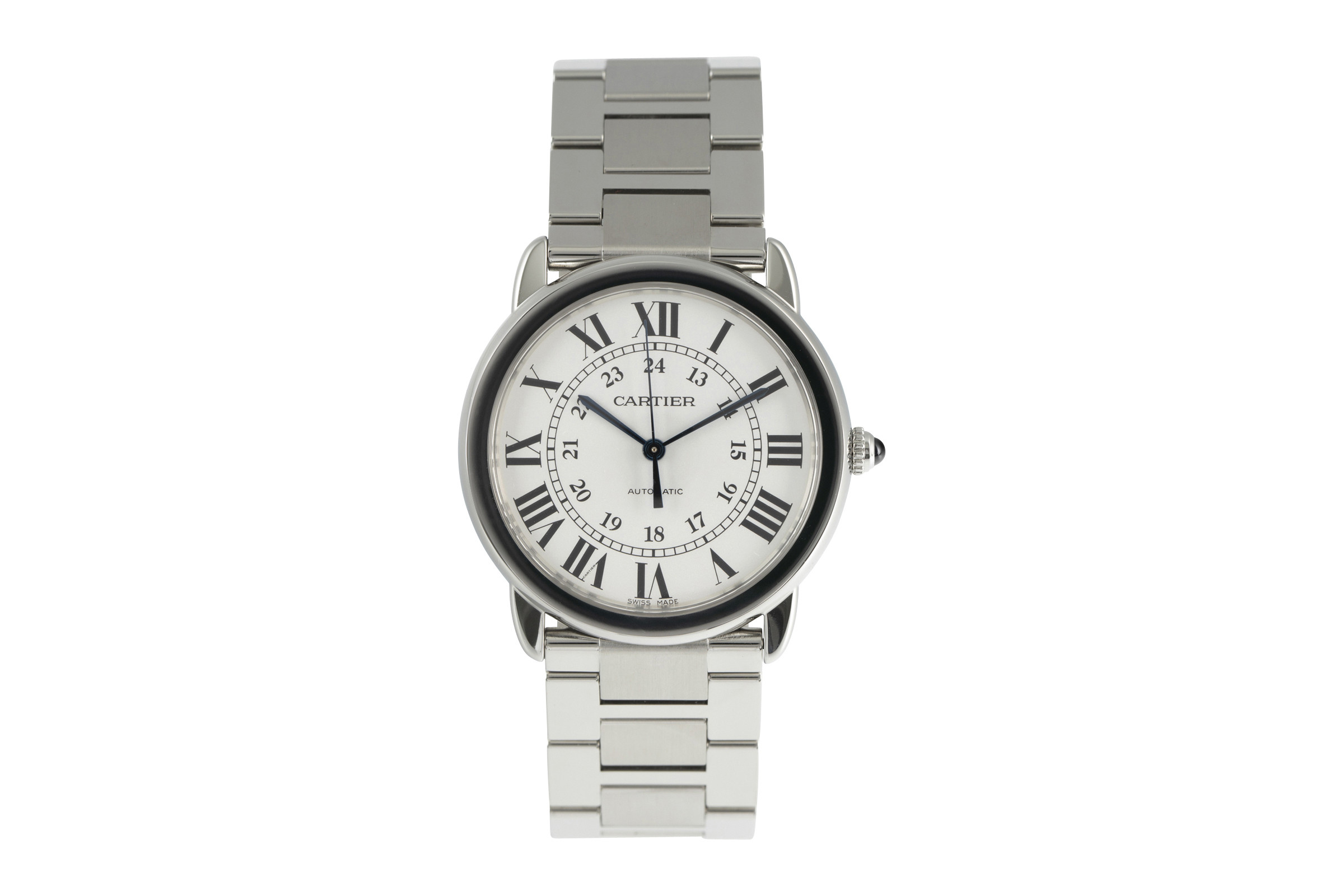 Cartier Ronde Solo steel automatic Ref. WSRN0012, 3939