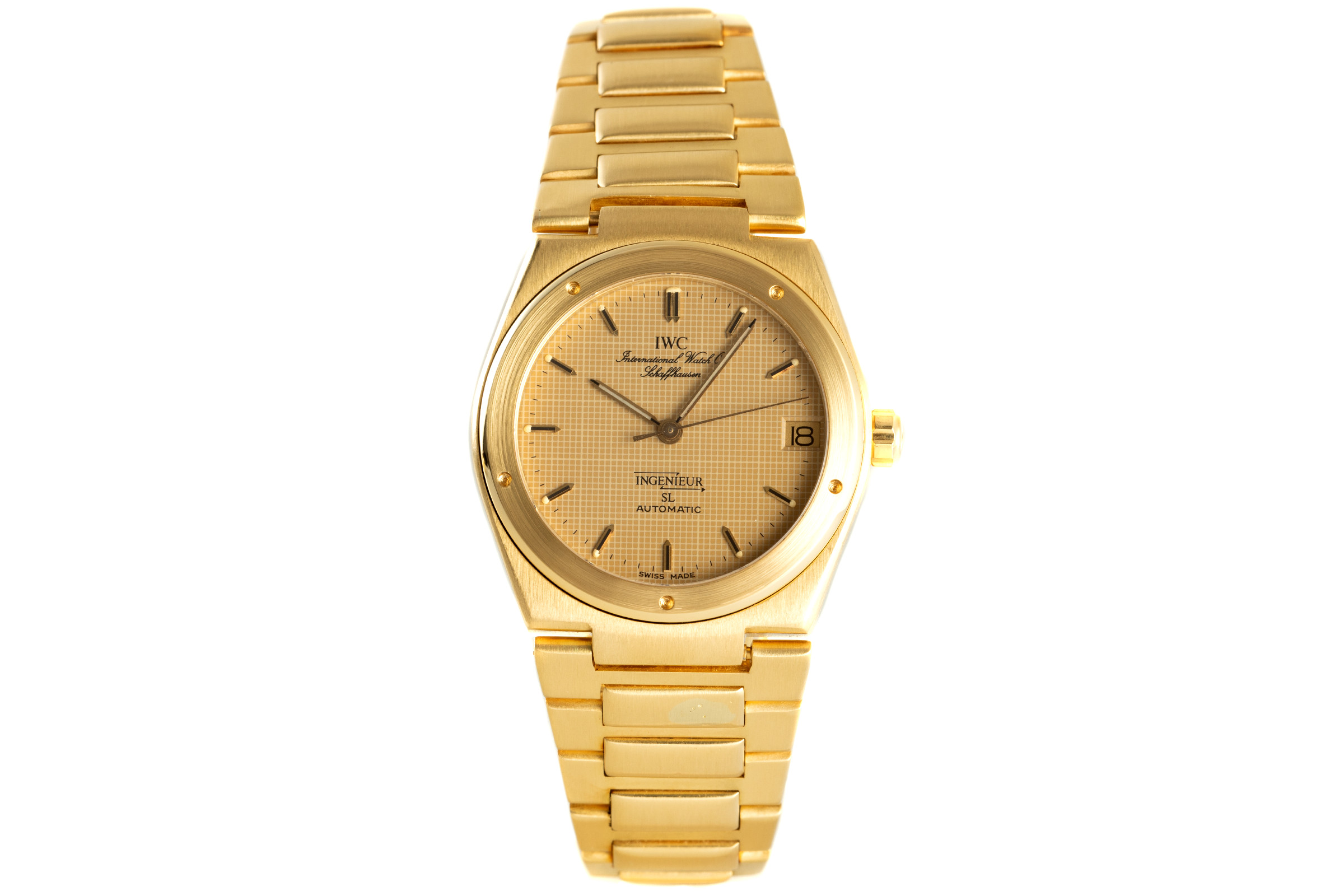 IWC Ingenieur 18 ct gold automatic Kal. C.375 Ref. 9225