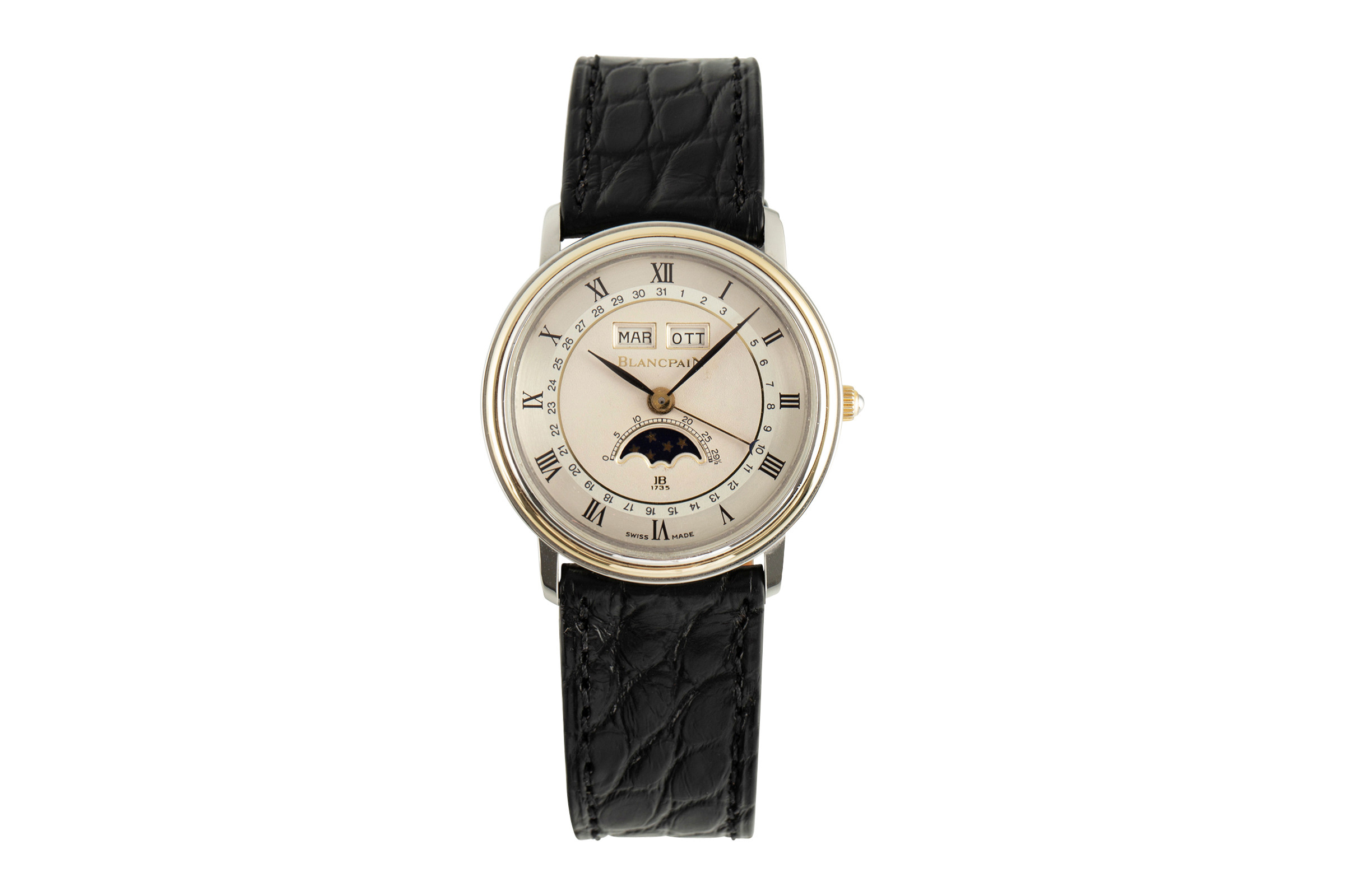 Blancpain Villeret steel / gold manual winding Kal. 64