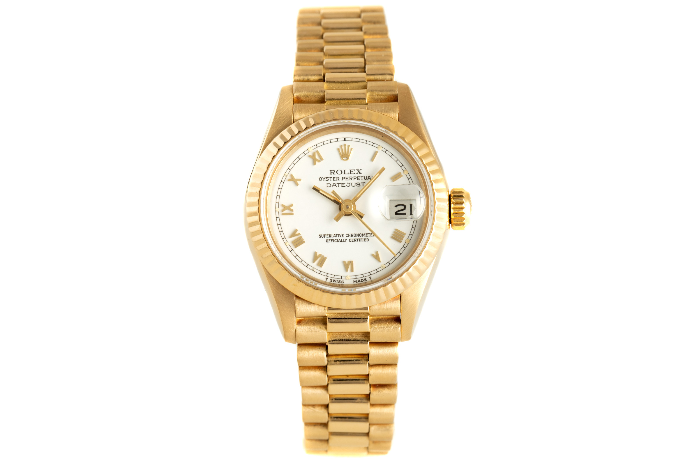 Rolex Datejust 18 ct gold automatic Kal. 2135 Ref. 69178