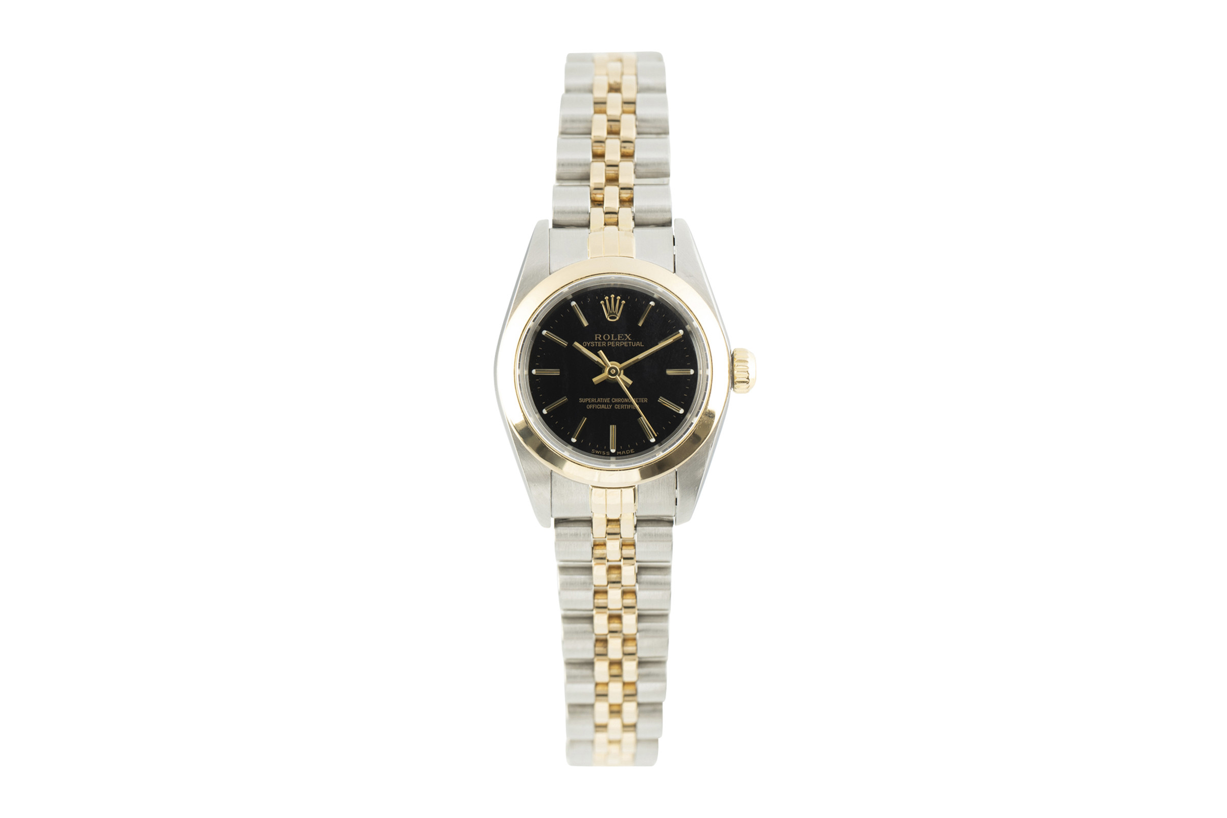 Rolex Oyster Perpetual steel / gold automatic Kal. 2230 Ref. 76183