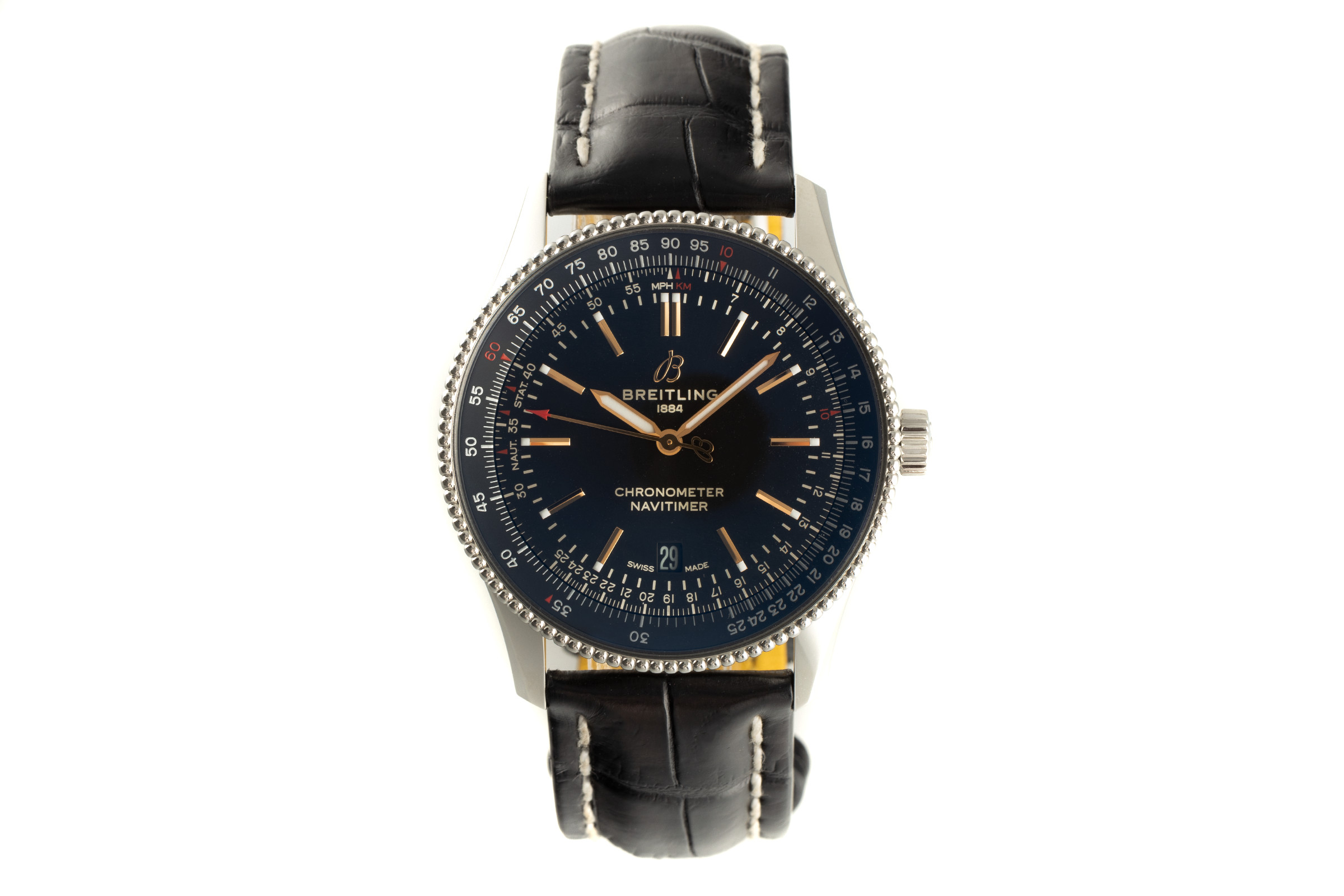 Breitling Navitimer steel automatic Kal. B17 Ref. A17326, A17326241B1P1