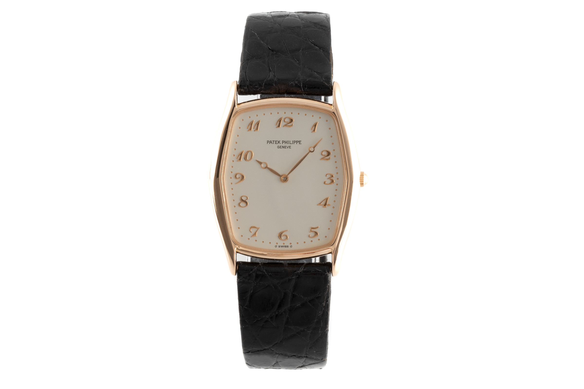 Patek Philippe Gondolo 18 ct red gold manual winding Kal. 177 Ref. 3842 R