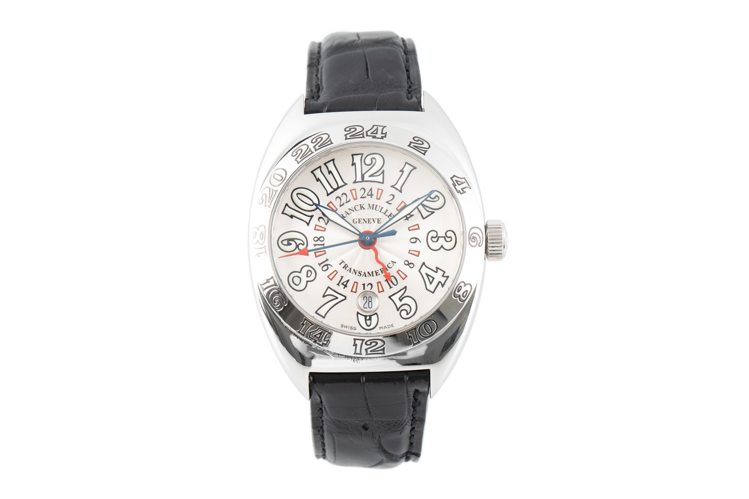 Franck Muller Transamerica steel automatic Kal. 2800W Ref. 2000WW