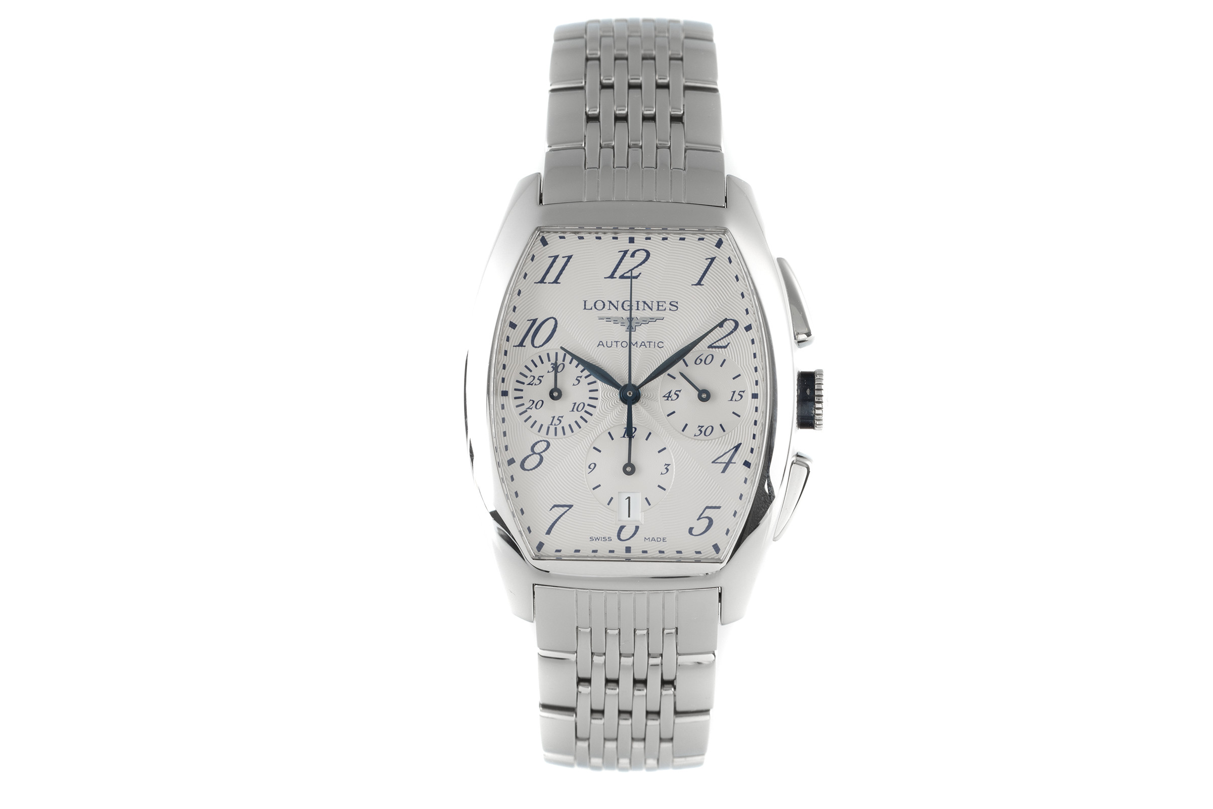 Longines Evidenza chronograph steel automatic Kal. L650.2 Ref. L2.643.4