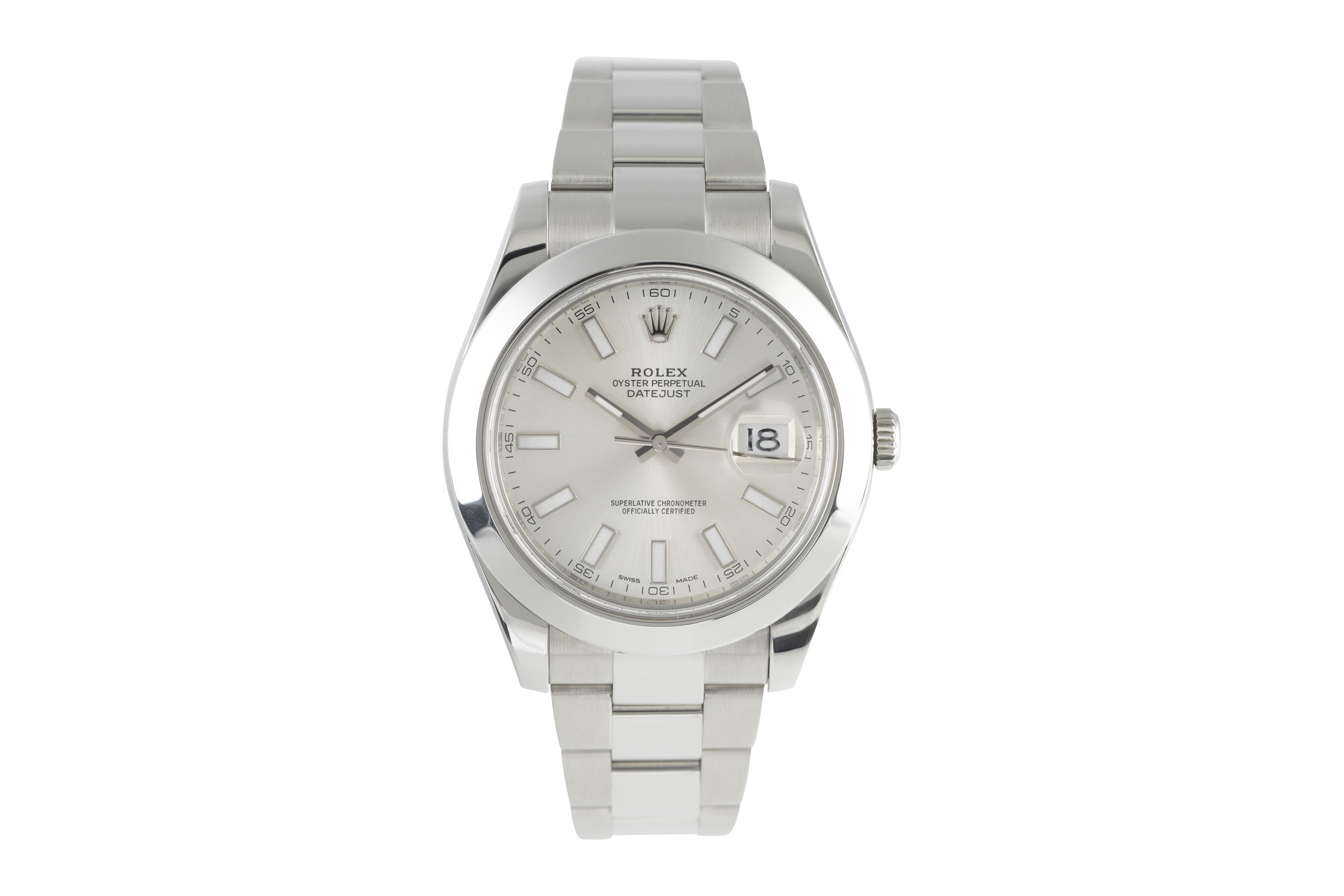 Rolex Datejust steel automatic Kal. 3136 Ref. 116300