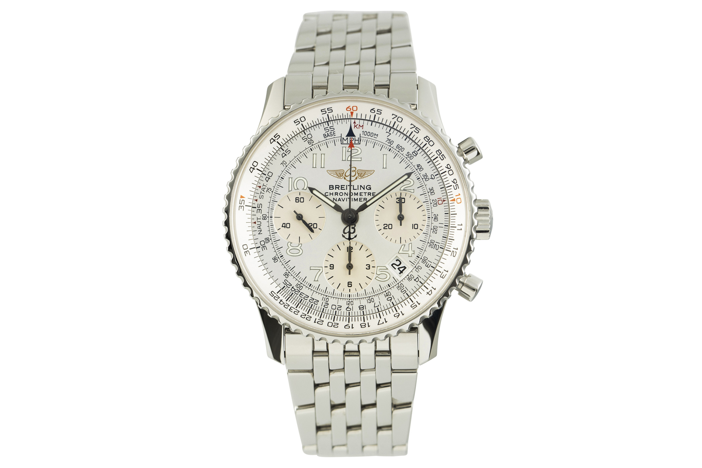 Breitling Navitimer chronograph steel automatic Ref. A23322