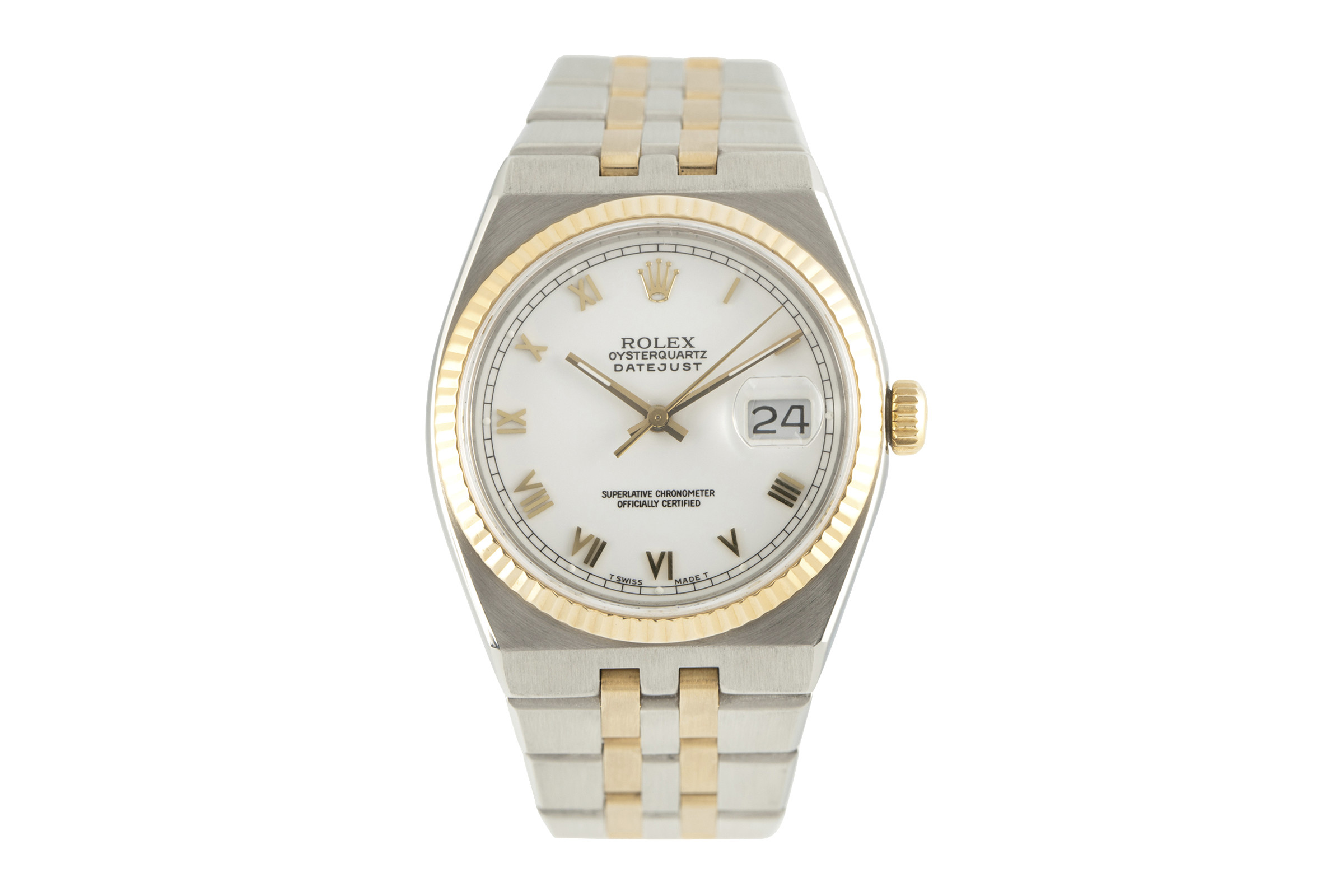 Rolex Datejust steel / gold quartz Kal. 5035 Ref. 17013