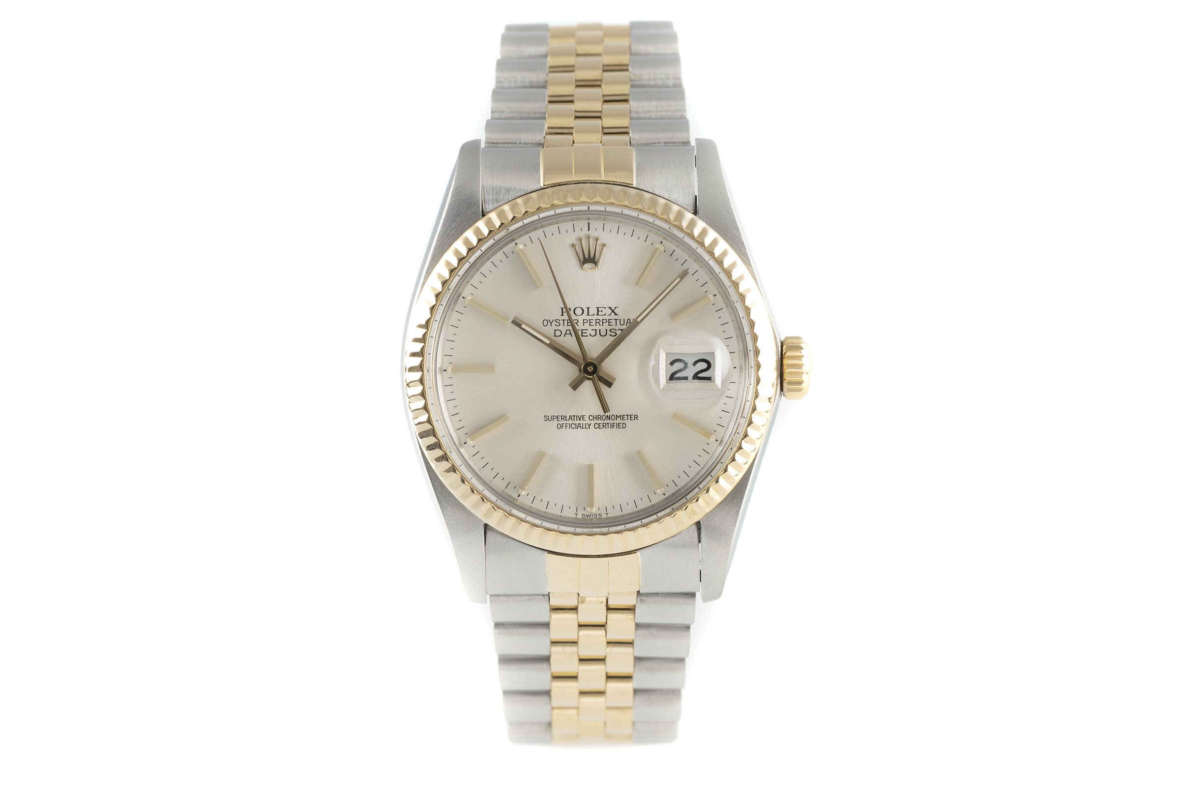Rolex Datejust steel / gold automatic Kal. 3035 Ref. 16013