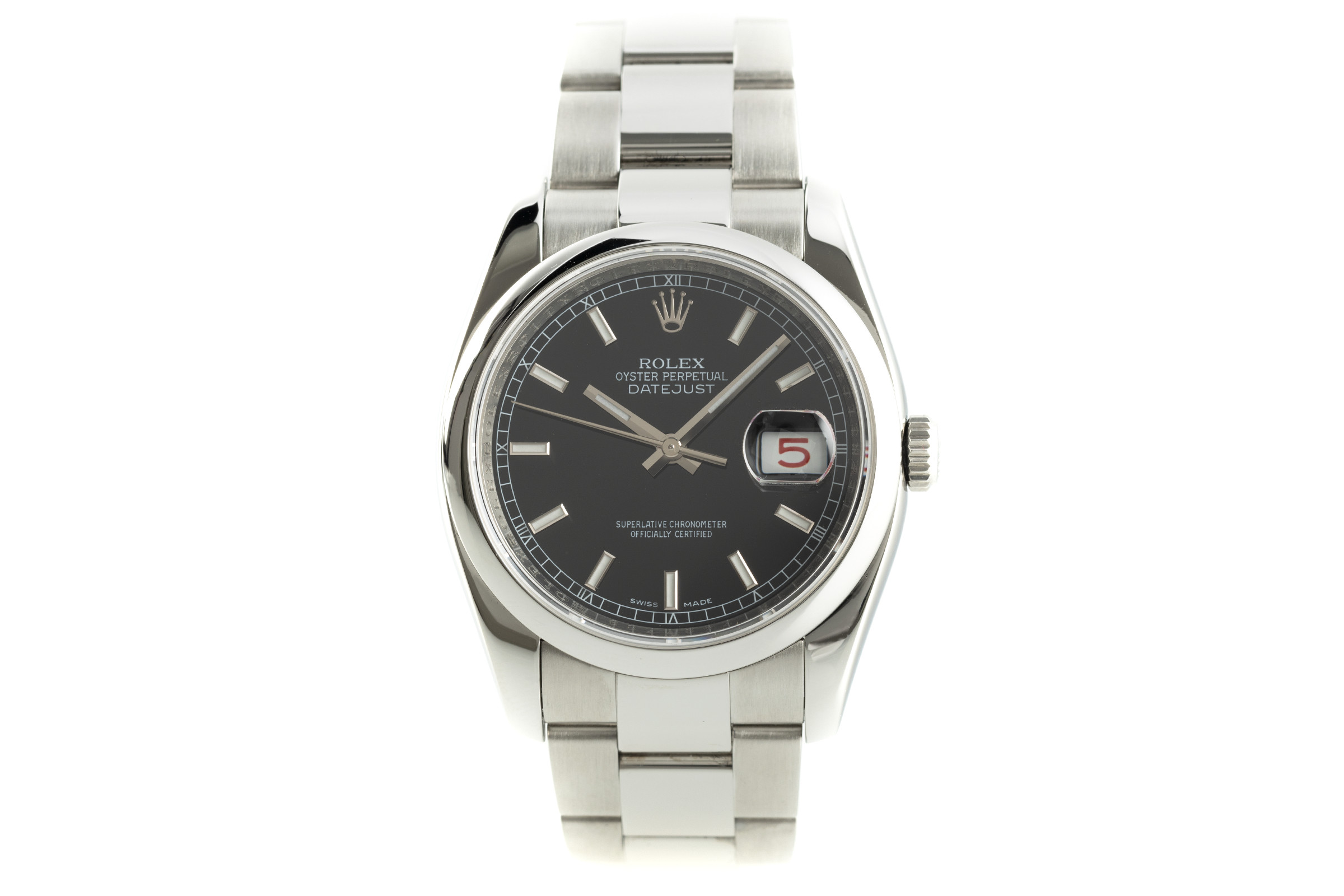 Rolex Datejust steel automatic Kal. 3135 Ref. 116200