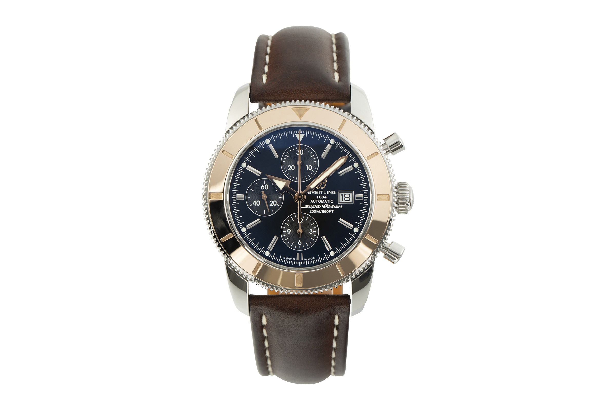 Breitling Superocean chronograph steel / gold automatic Ref. U13320