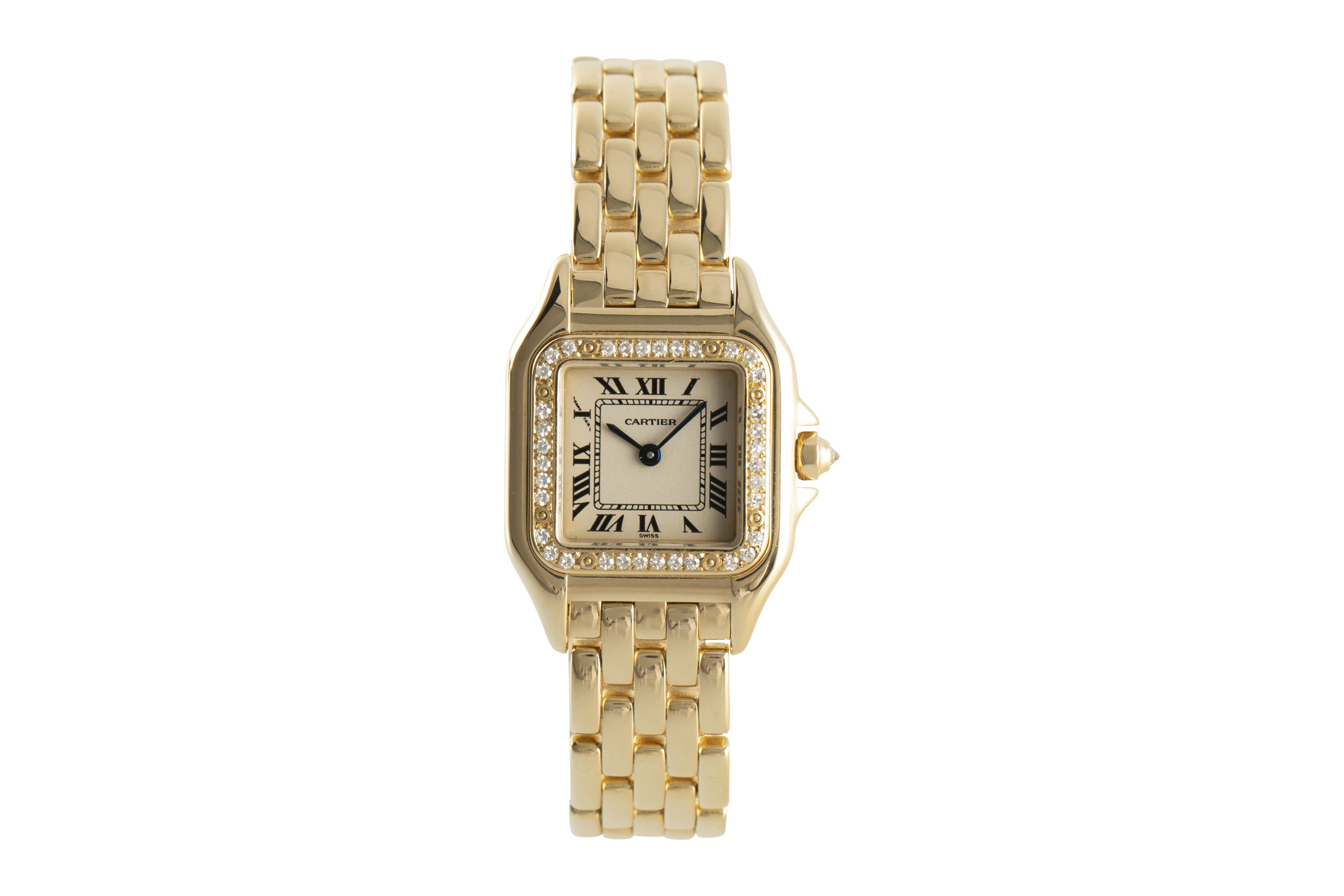 Cartier Panthere 18 ct gold quartz Kal. 157.06 Ref. 12802
