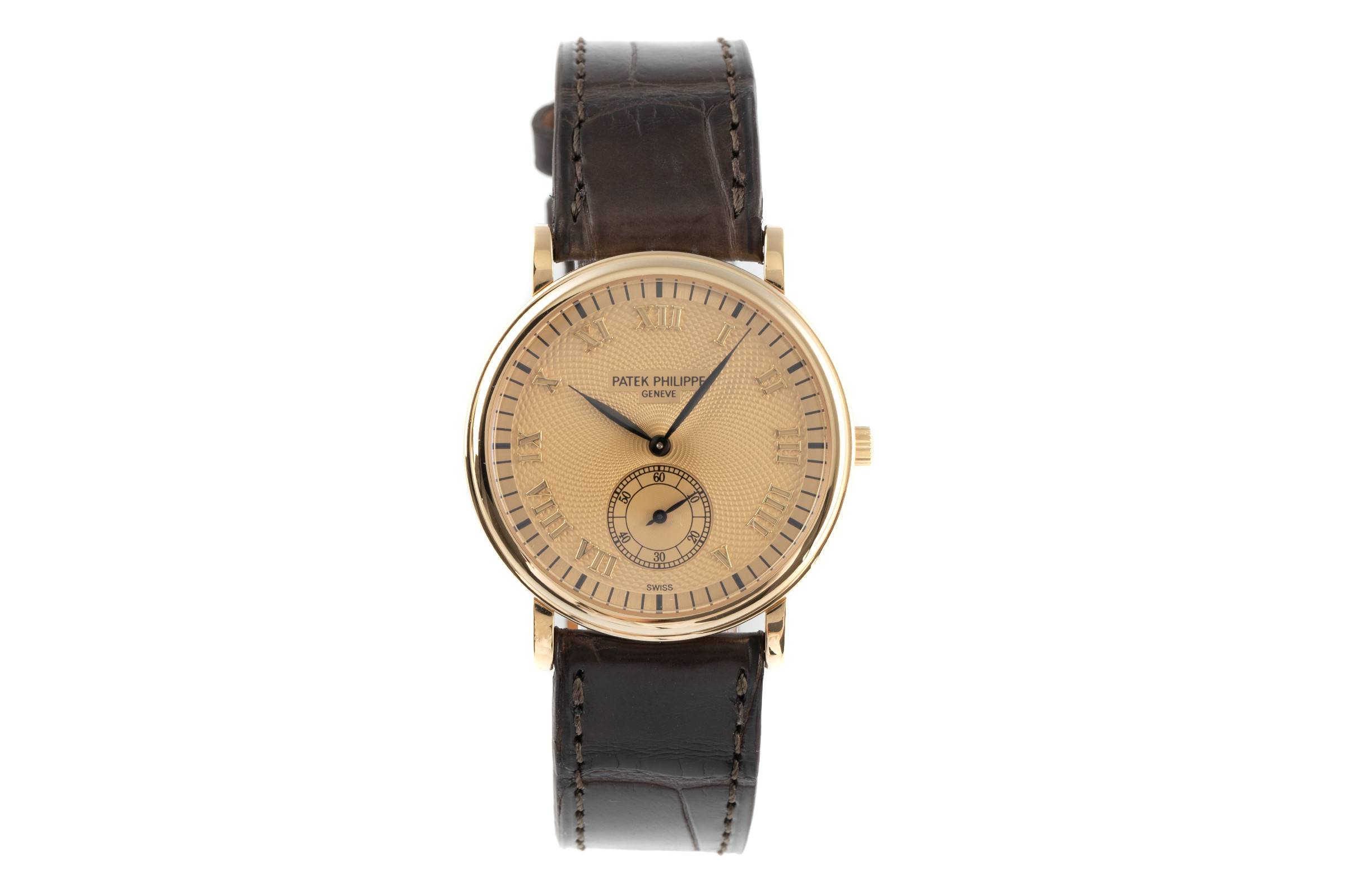 Patek Philippe Calatrava 18 ct gold manual winding Kal. 215 Ref. 5022