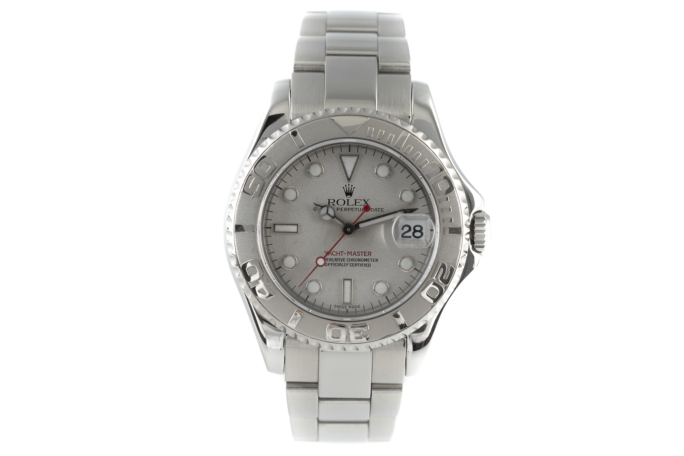 Rolex Yacht-Master steel / platinium automatic Kal. 2235 Ref. 168622