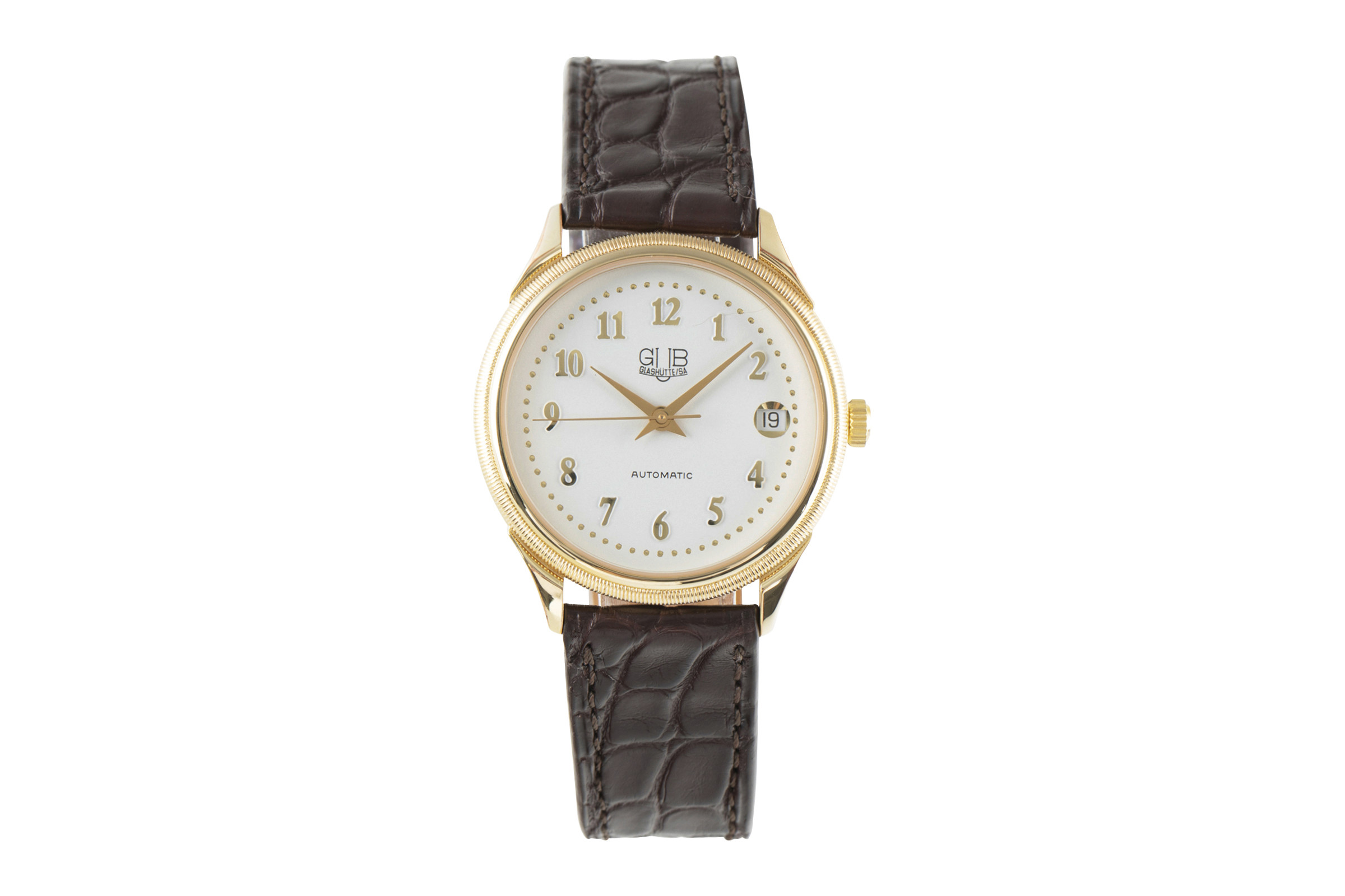 Glashutte Original Klassik gold-plated automatic Ref. 0717-14-11-01