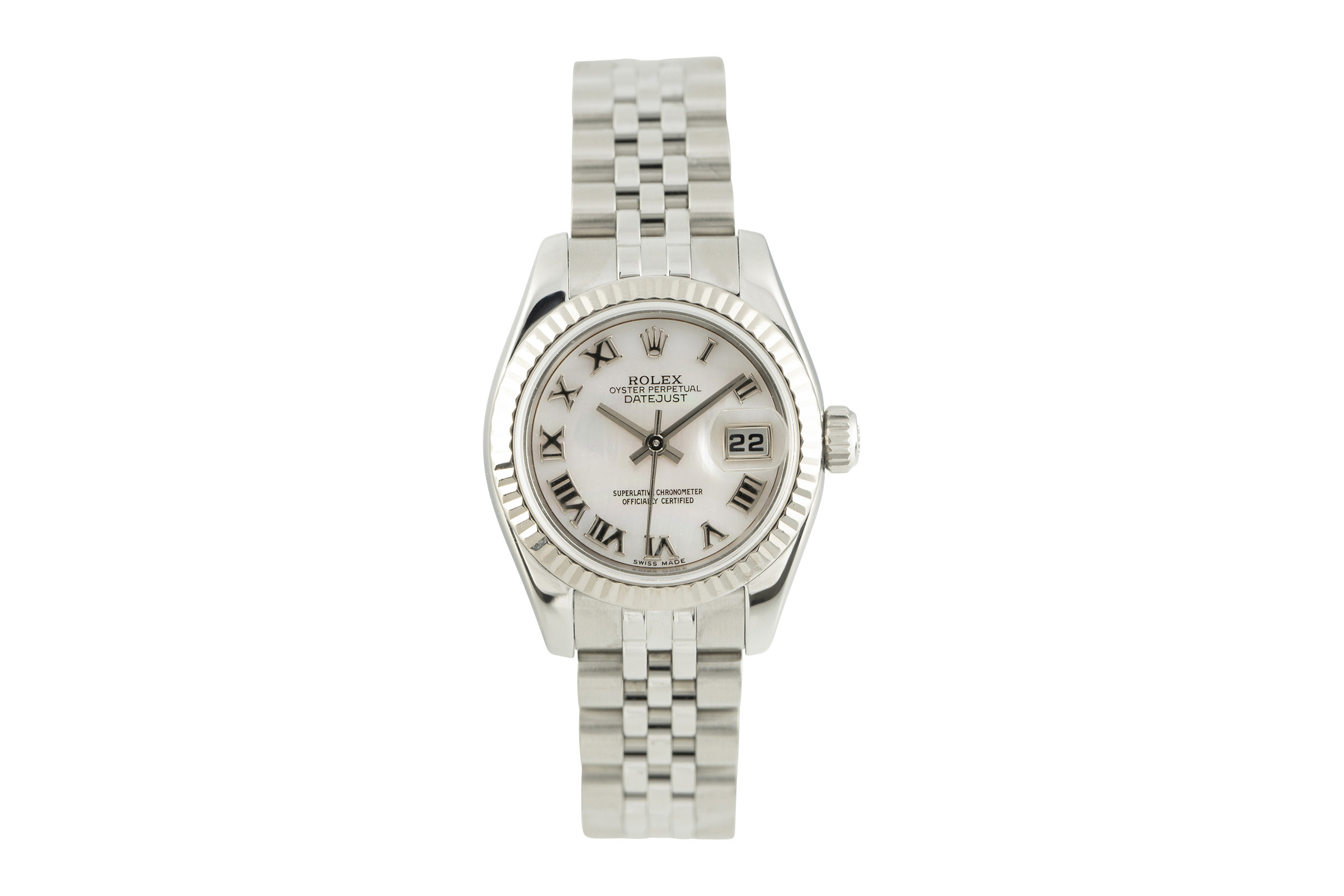 Rolex Lady Datejust steel / white gold automatic Kal. 2235 Ref. 179174