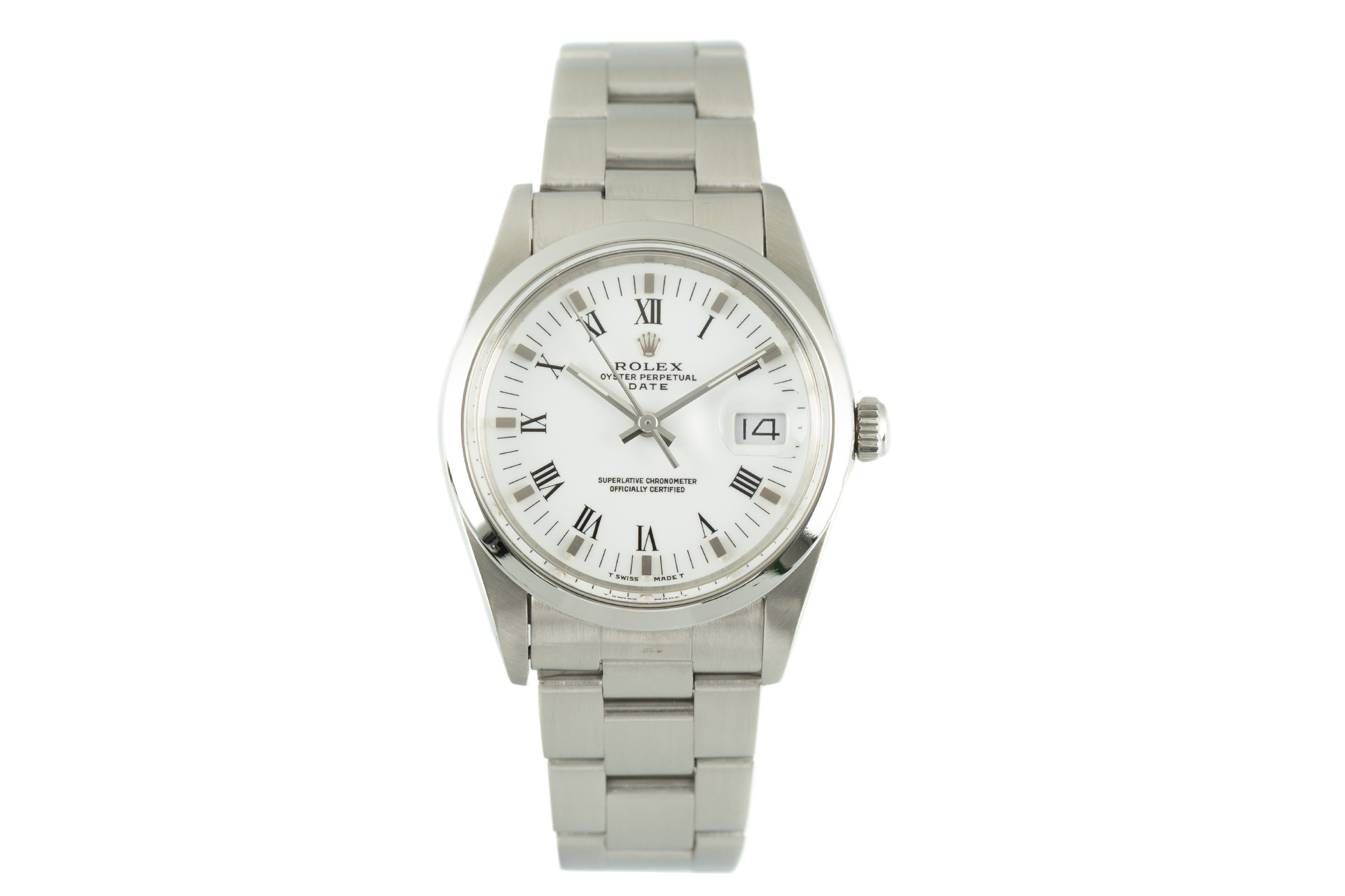 Rolex Date steel automatic Kal. 3035 Ref. 15000