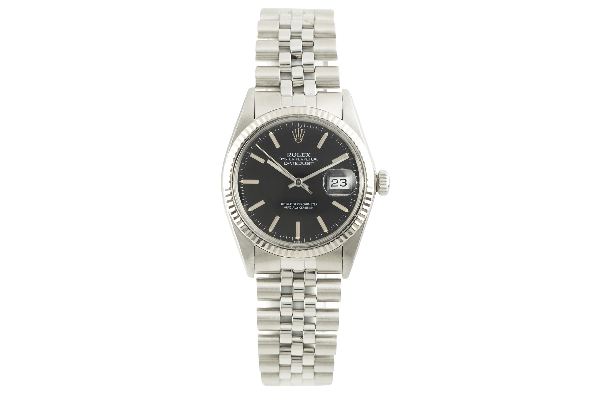 Rolex Datejust steel / white gold automatic Kal. 3035 Ref. 16014