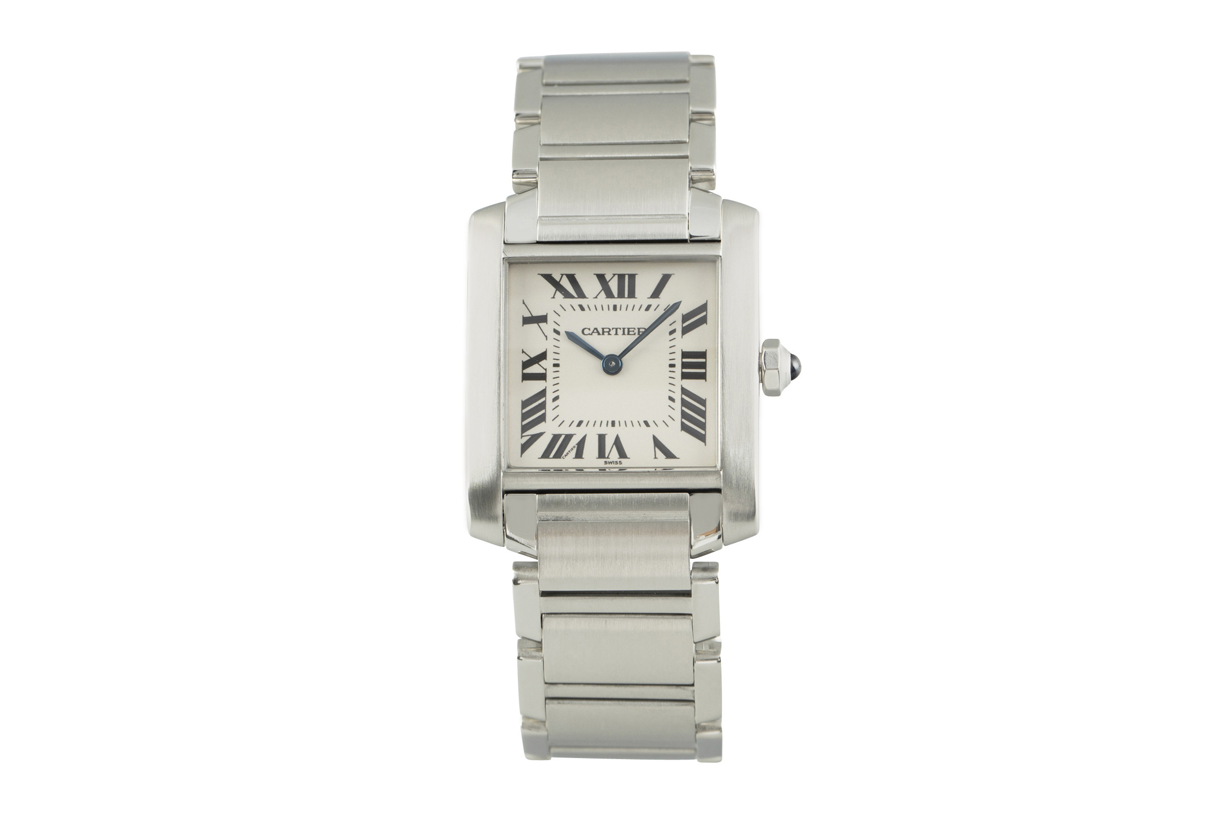Cartier Tank Francaise steel quartz Kal. 157.06 Ref. 2301