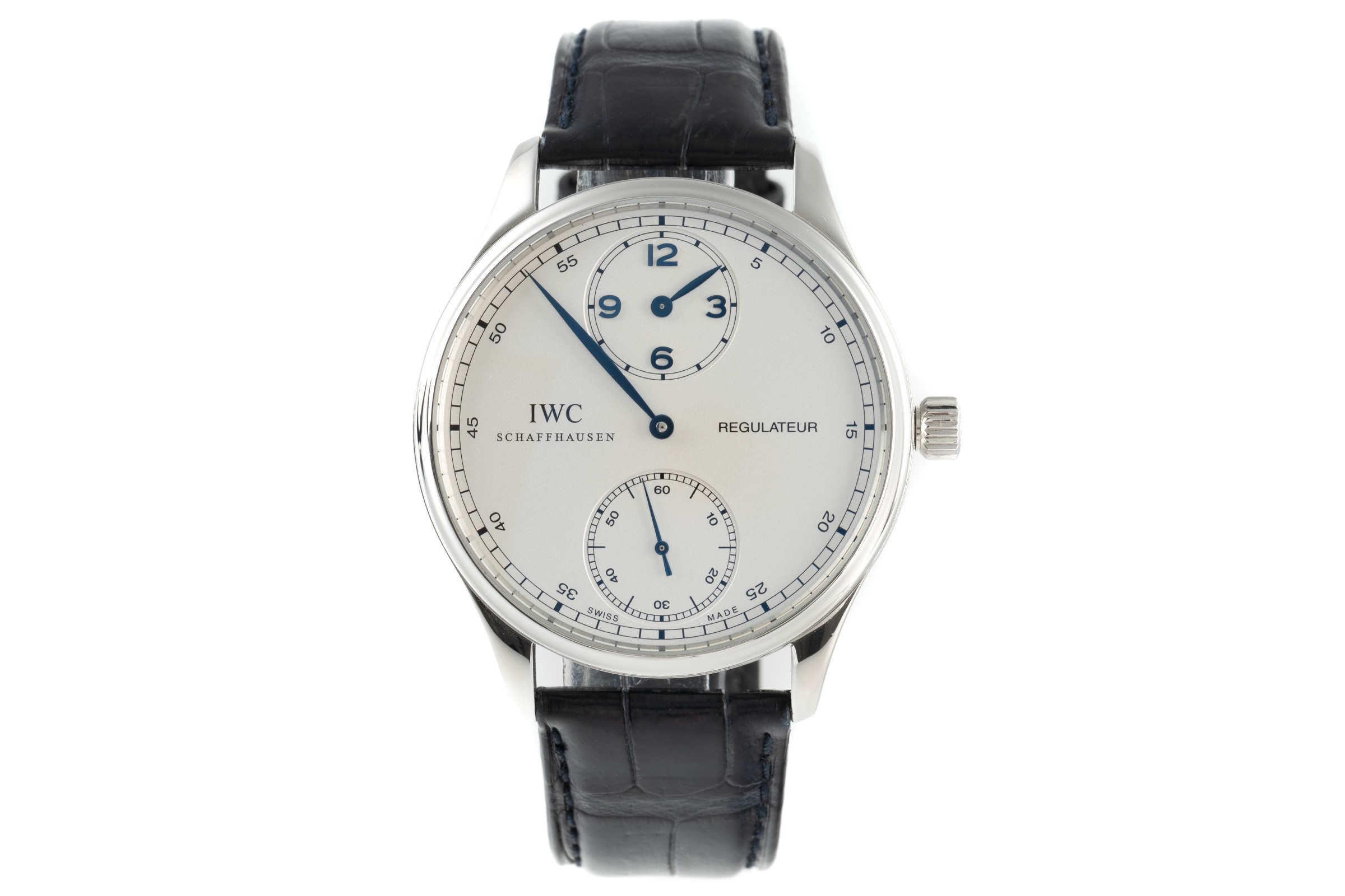 IWC Portugieser steel manual winding Kal. C.9845 Ref. 5444
