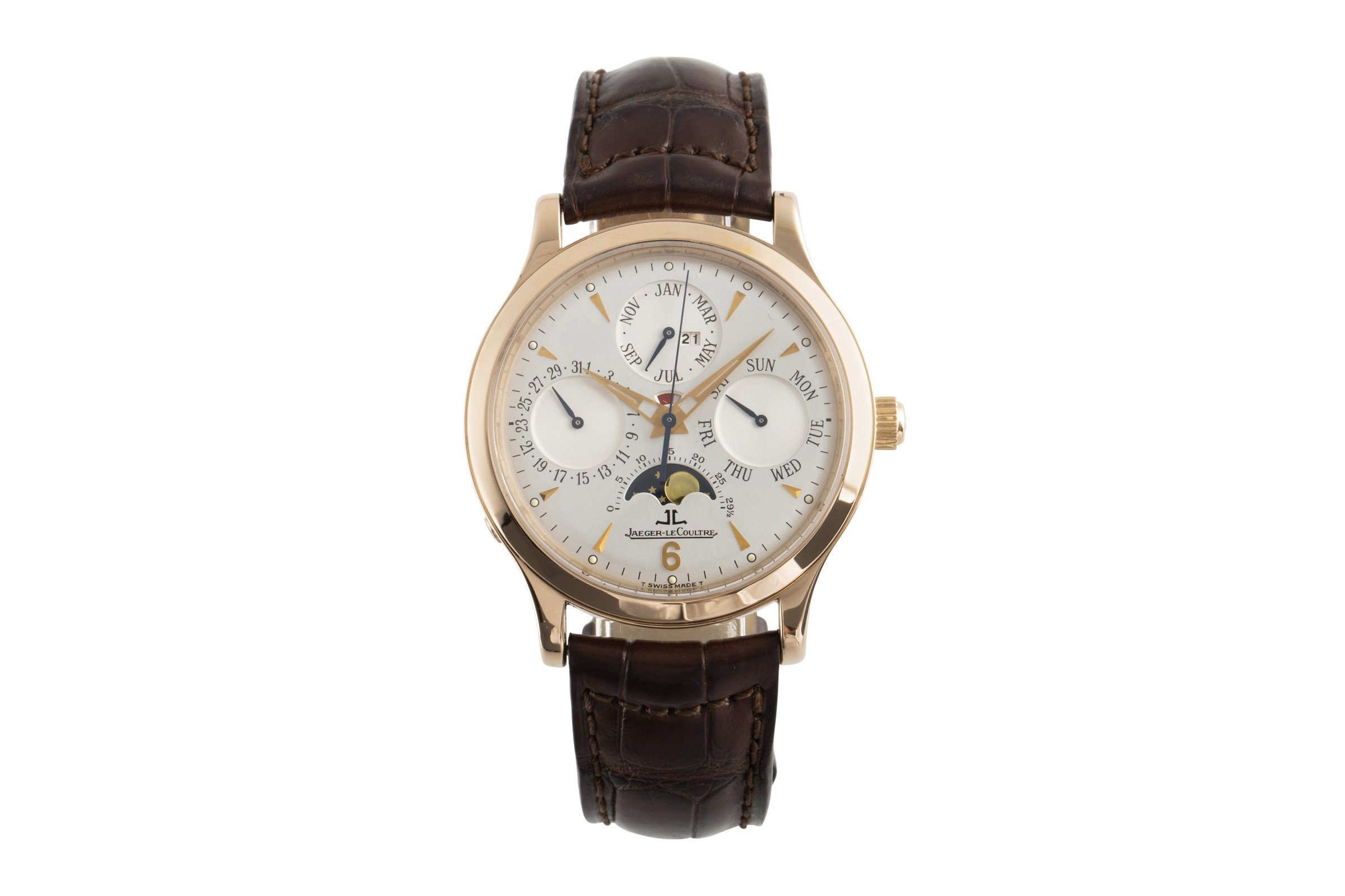 Jaeger-LeCoultre Master Control 18 ct red gold automatic Kal. 889/440/2 Ref. 140.2.80