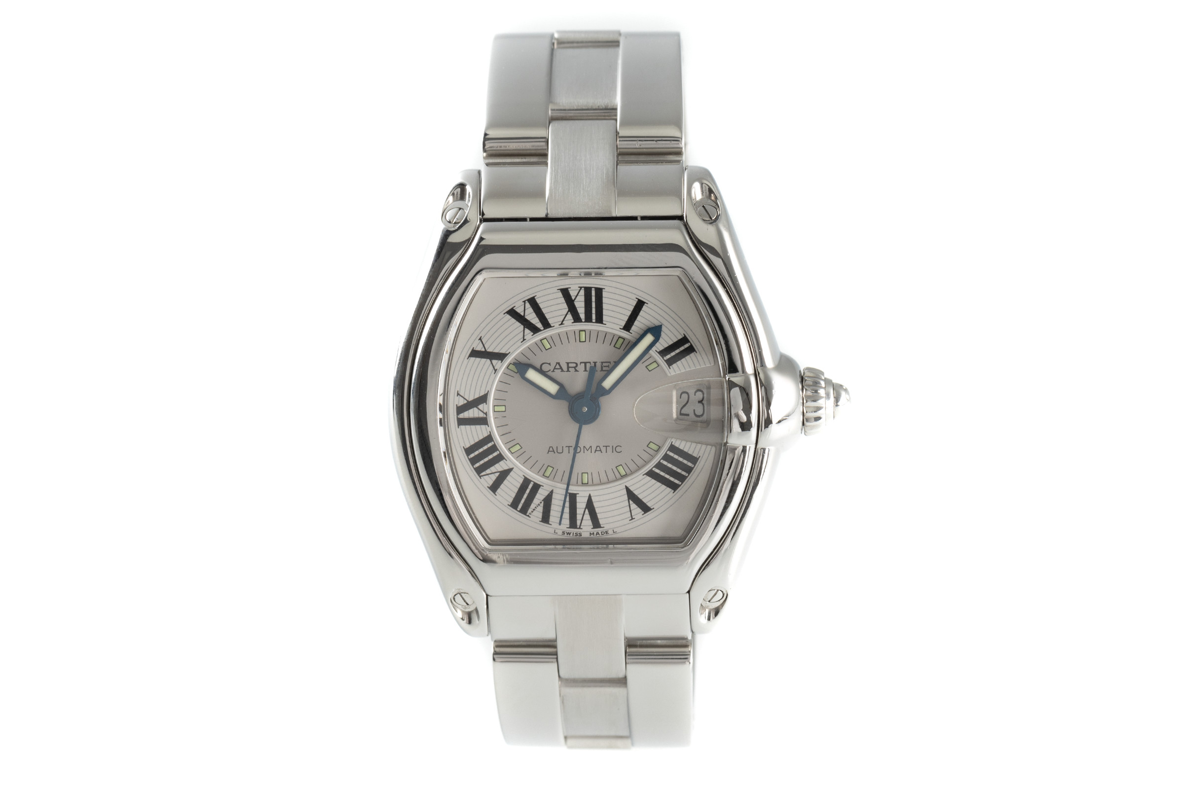 Cartier Roadster steel automatic Kal. 3110 Ref. 2510