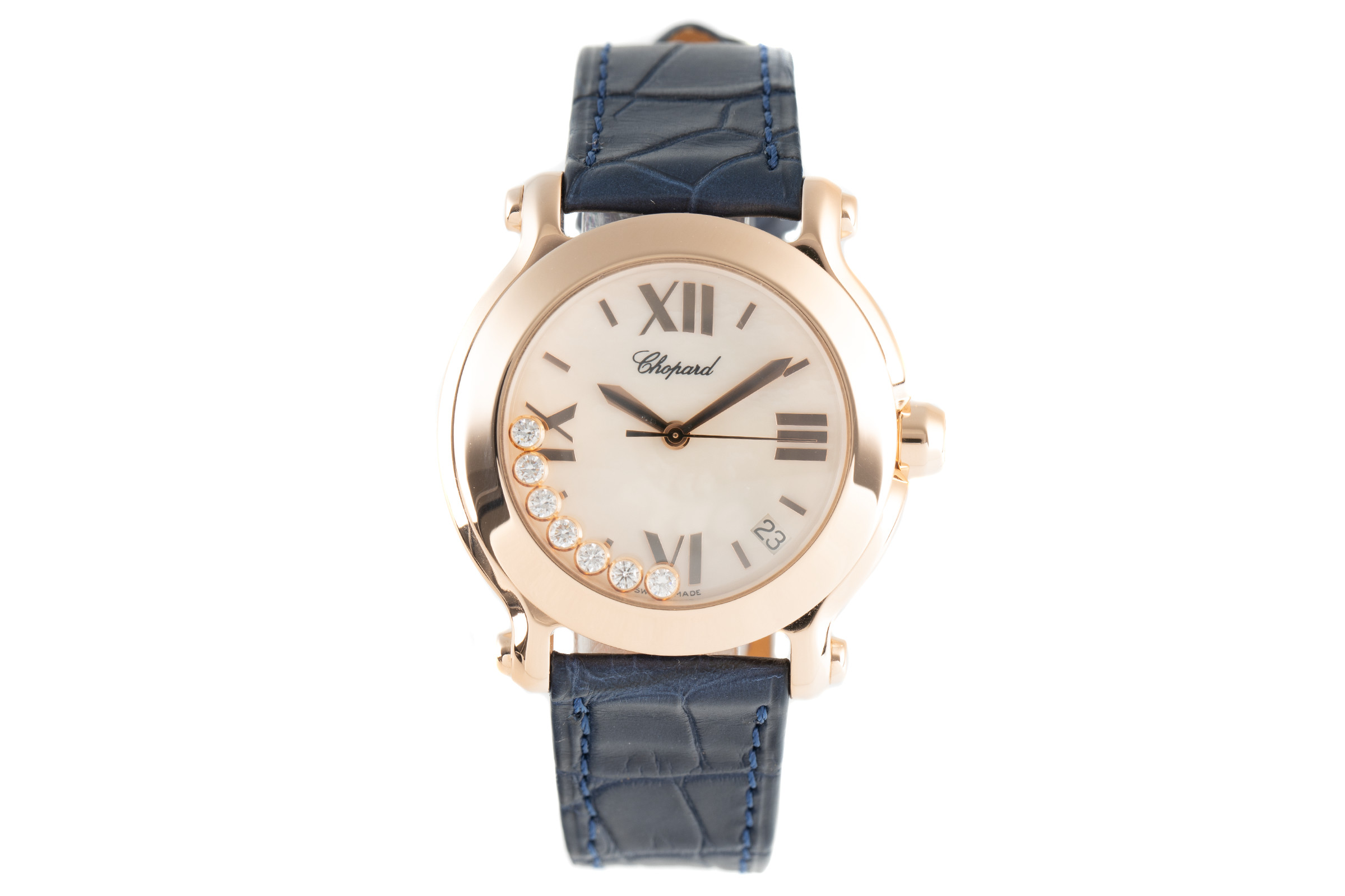 Chopard Happy Sport 18 ct red gold quartz Ref. 4183