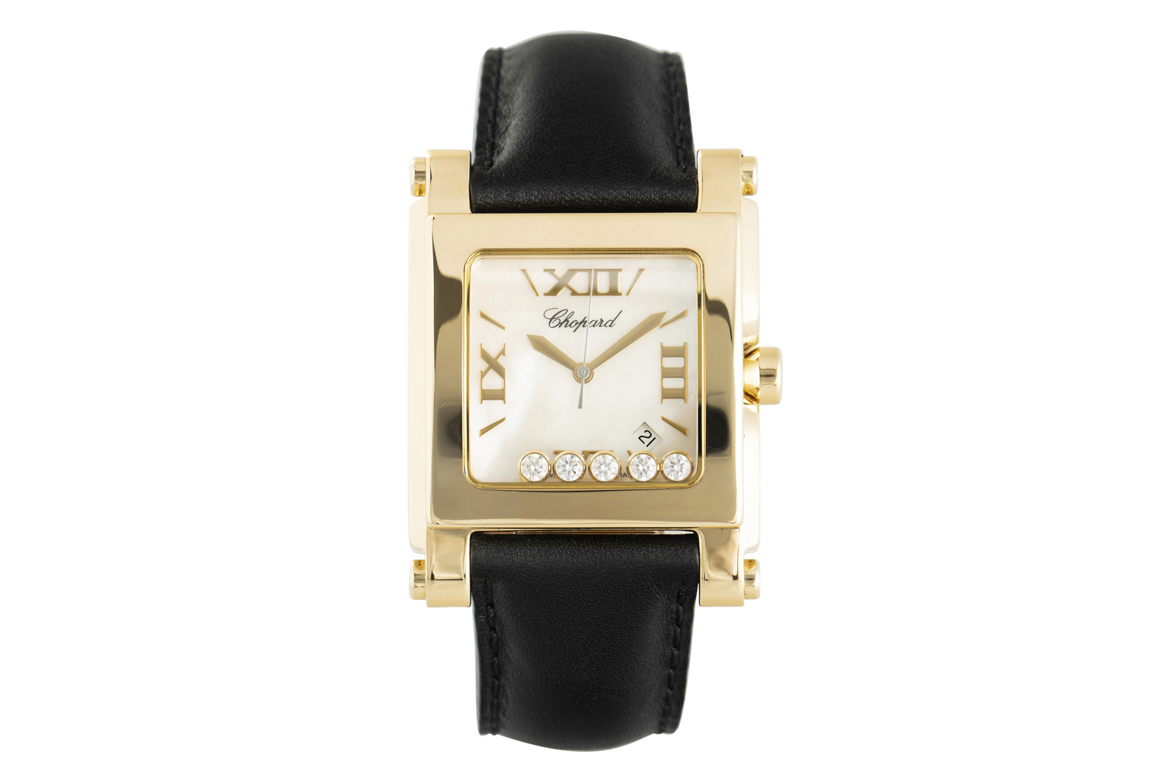 Chopard Happy Sport 18 ct gold quartz Kal. ETA 955.112 Ref. 28/3570