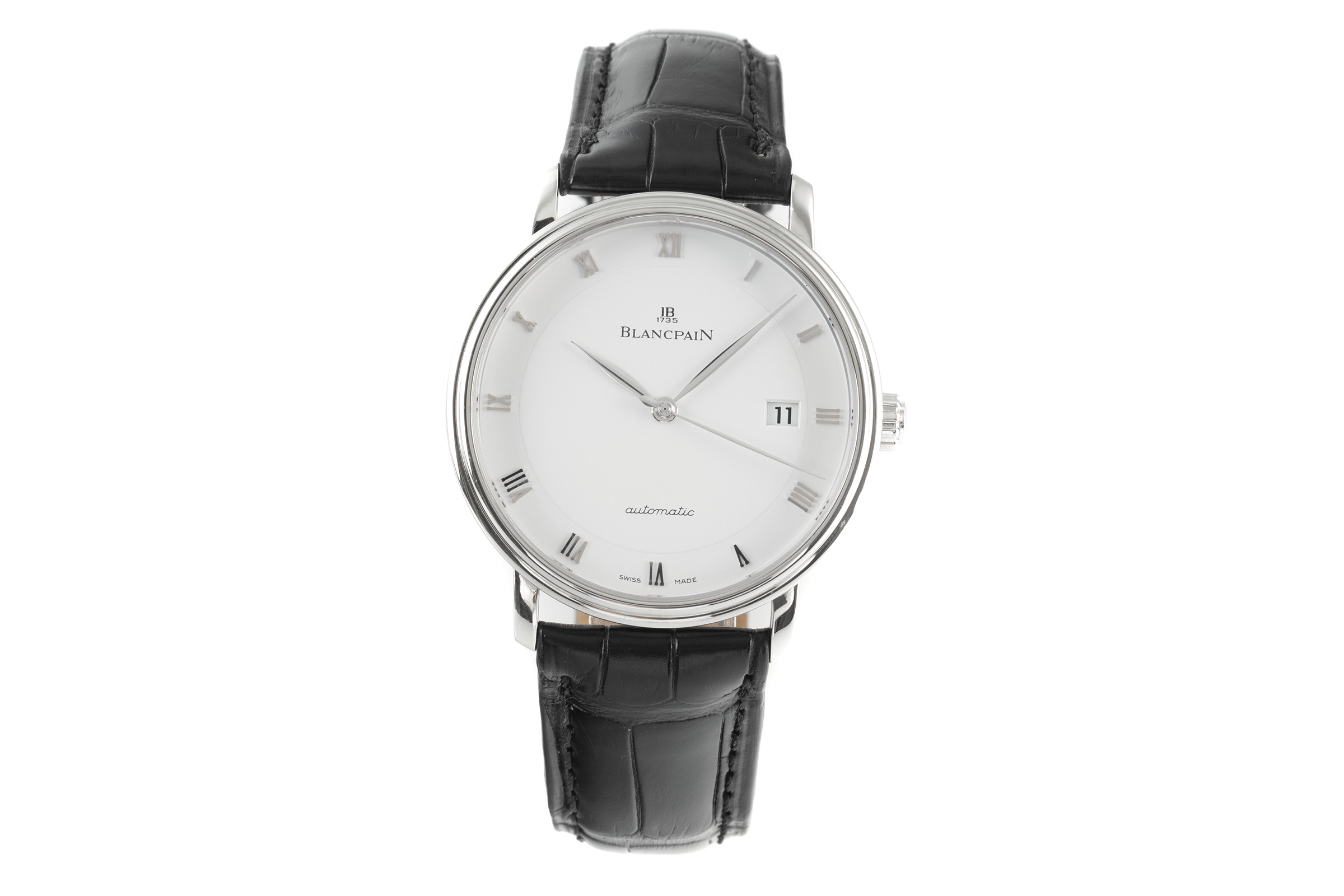 Blancpain Villeret steel automatic Kal. 1150 Ref. 6223