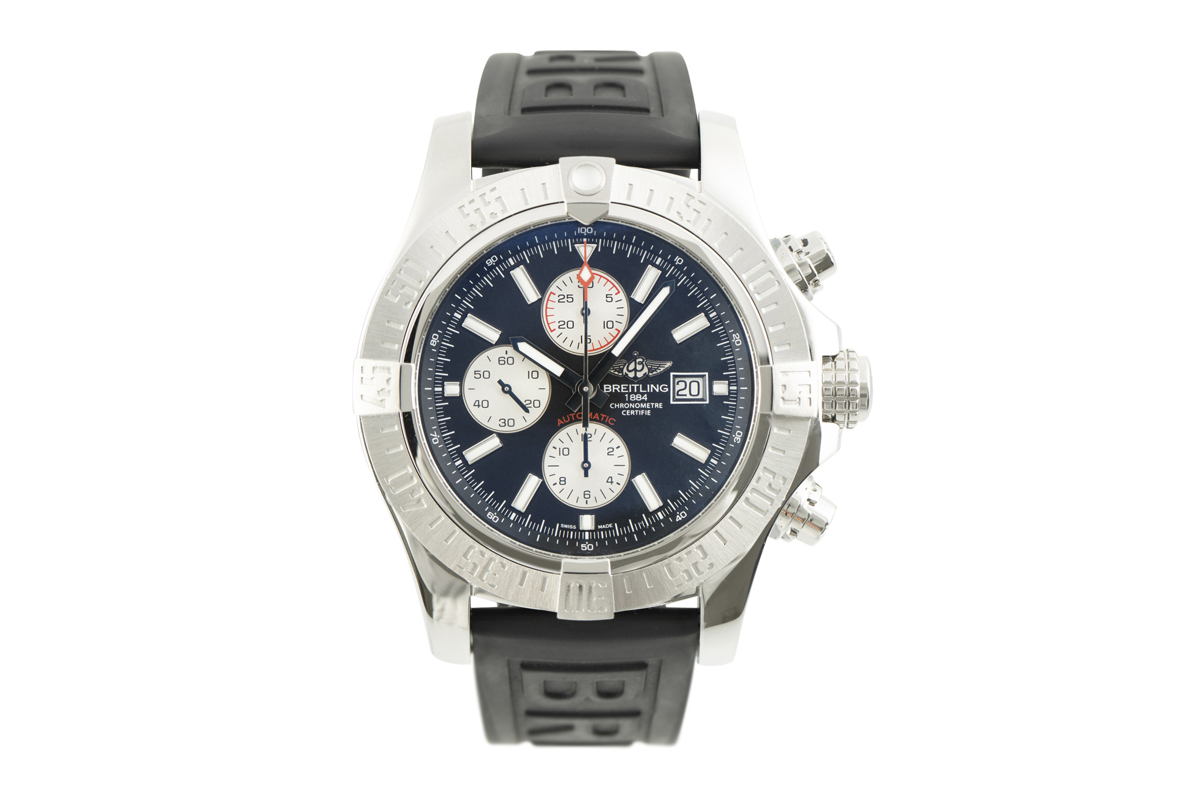 Breitling Super Avenger II chronograph steel automatic Ref. A1337111/BC29