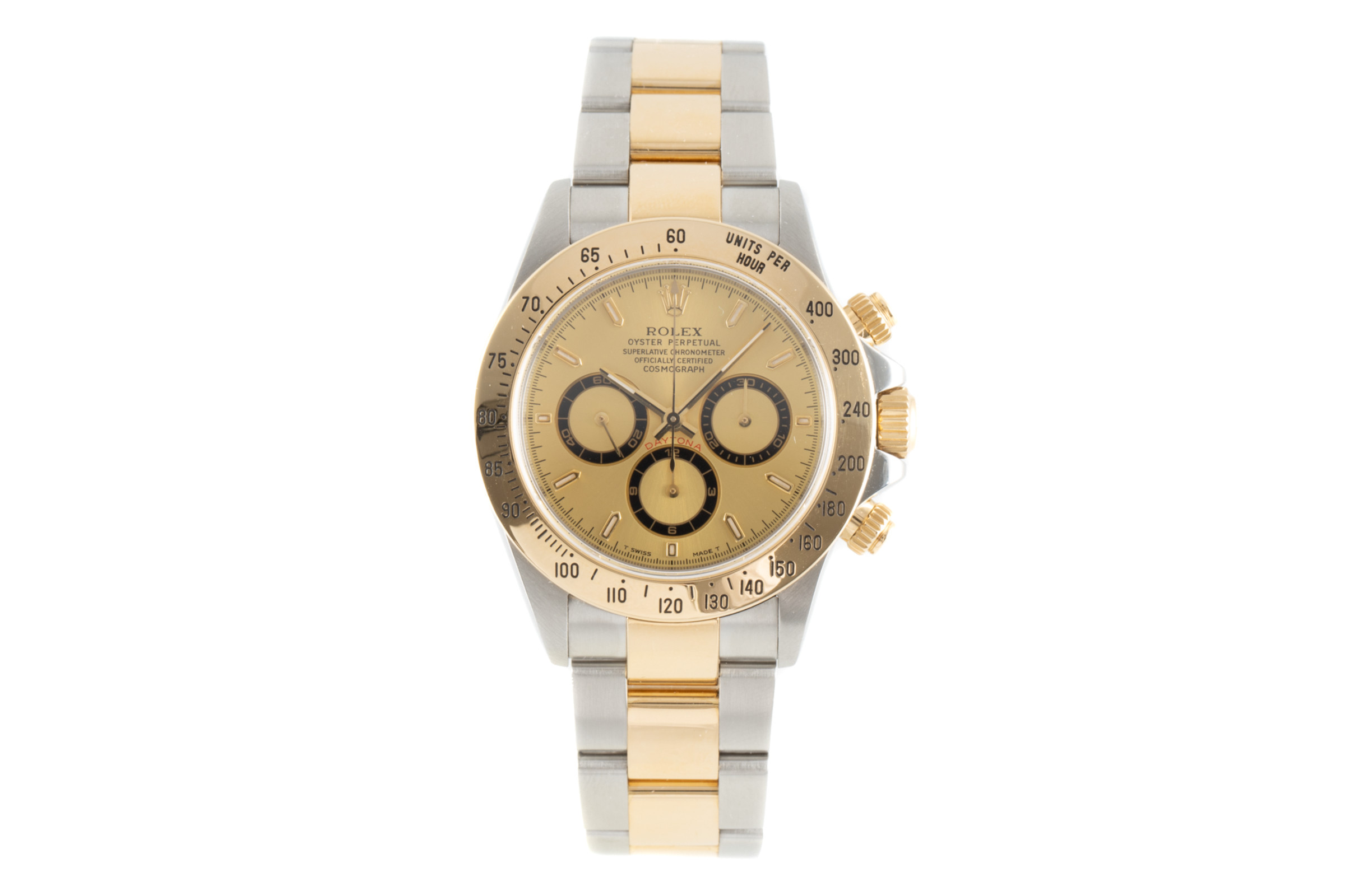 Rolex Daytona chronograph steel / gold automatic Kal. 4030 Ref. 16523