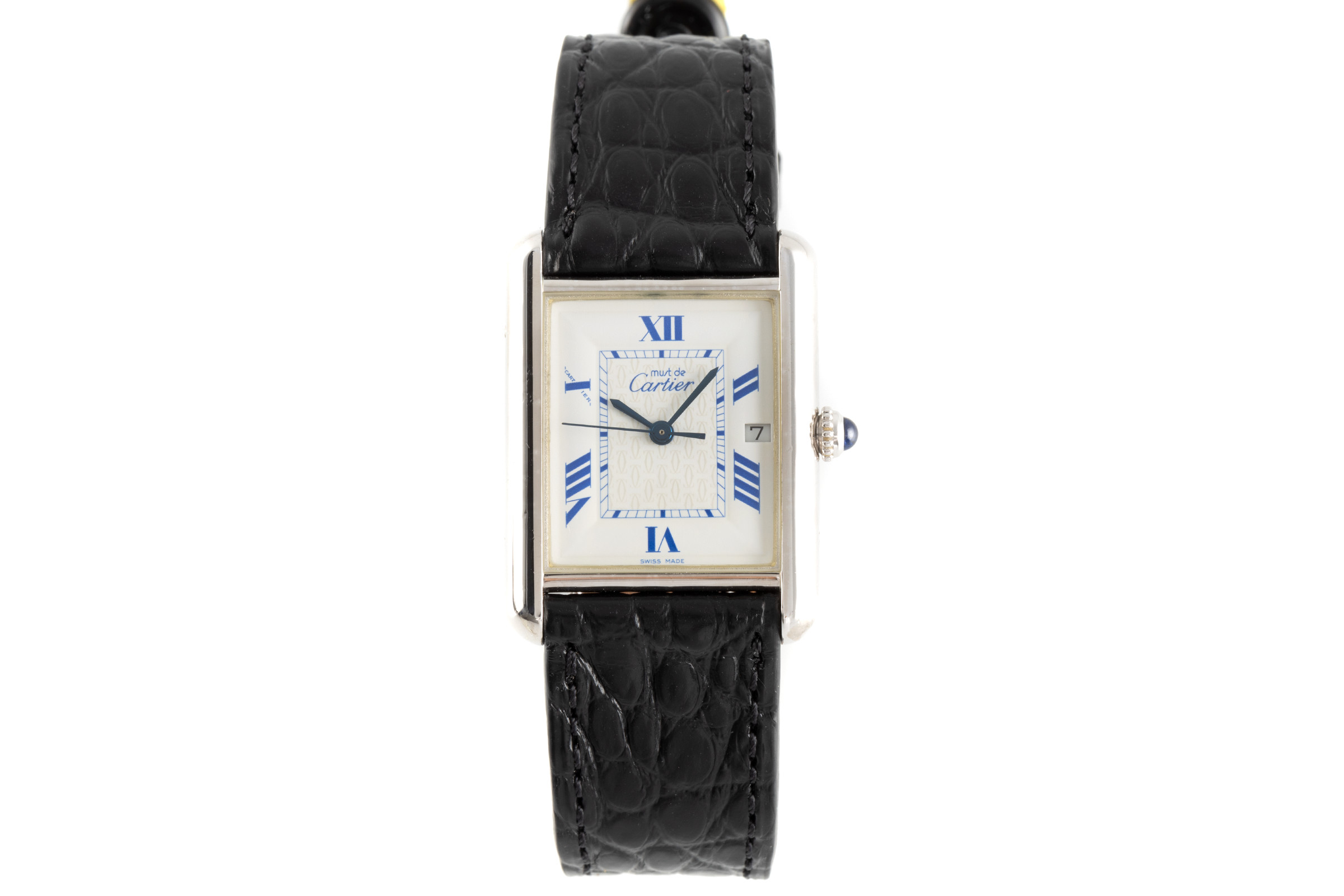 Cartier Tank silver quartz Ref. 2414